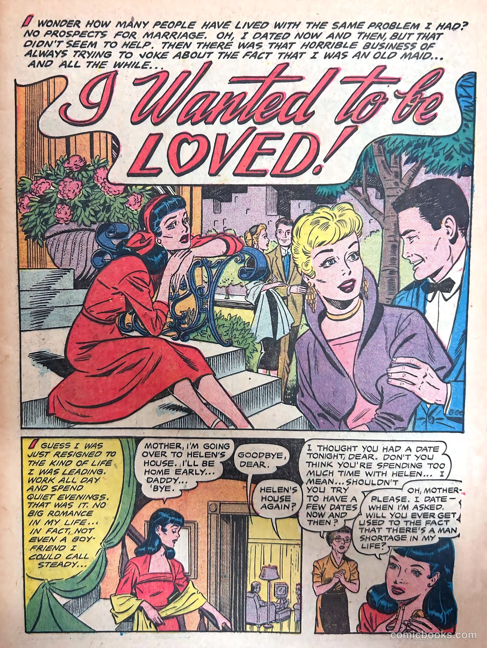 All True Romance #28 (1958) — page 3 of 36