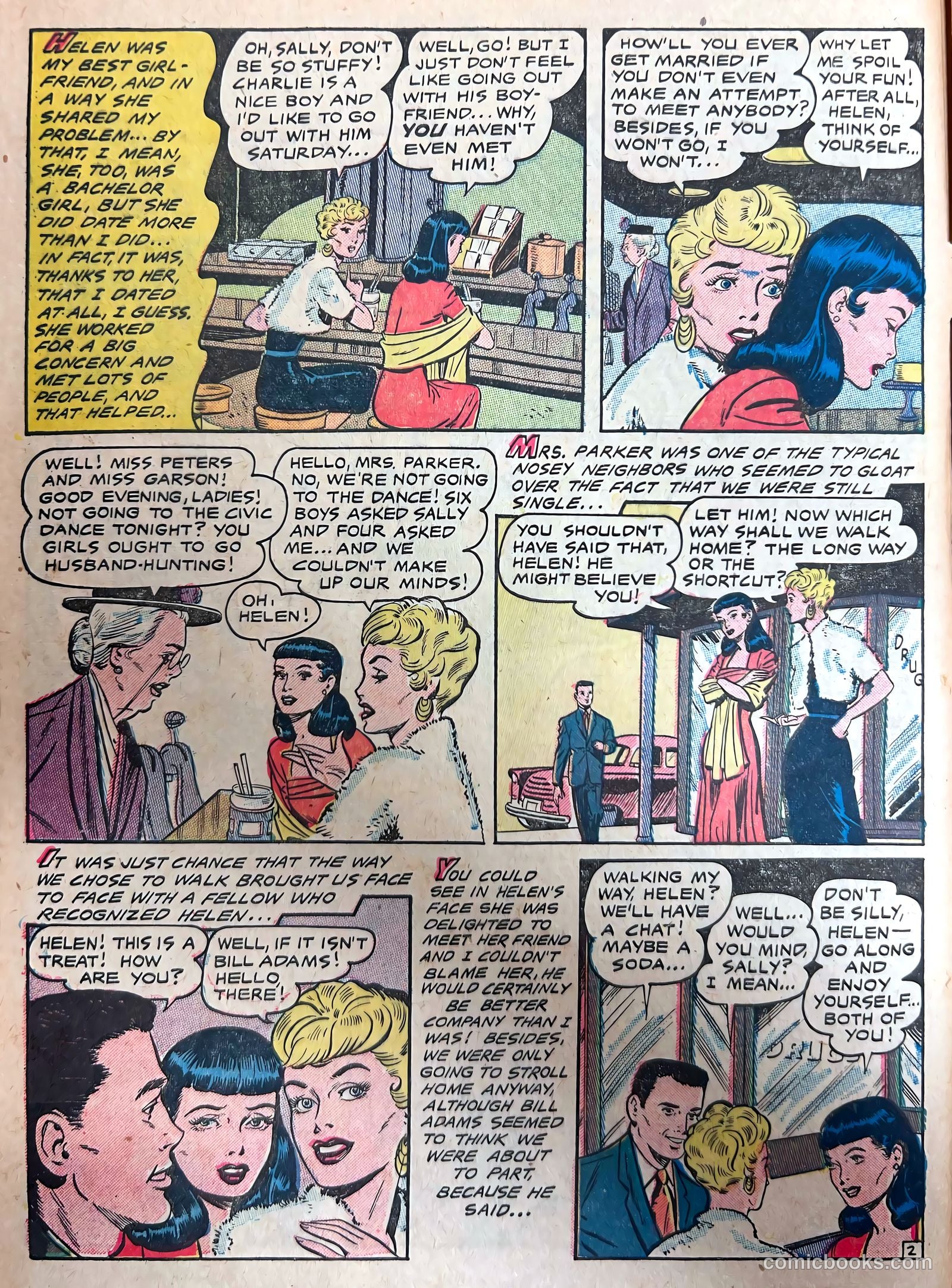 All True Romance #28 (1958) — page 4 of 36