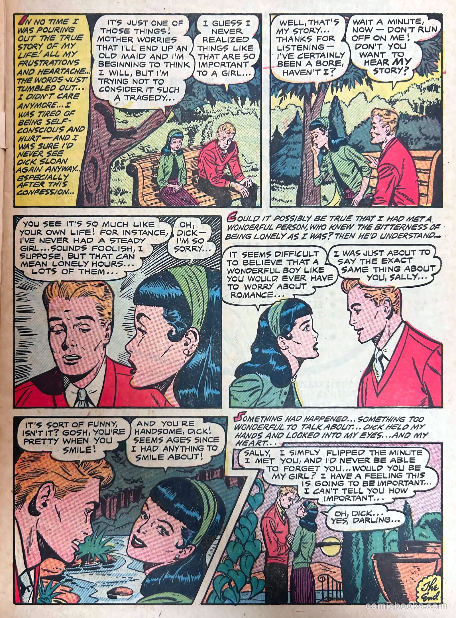 All True Romance #28 (1958) — page 9 of 36