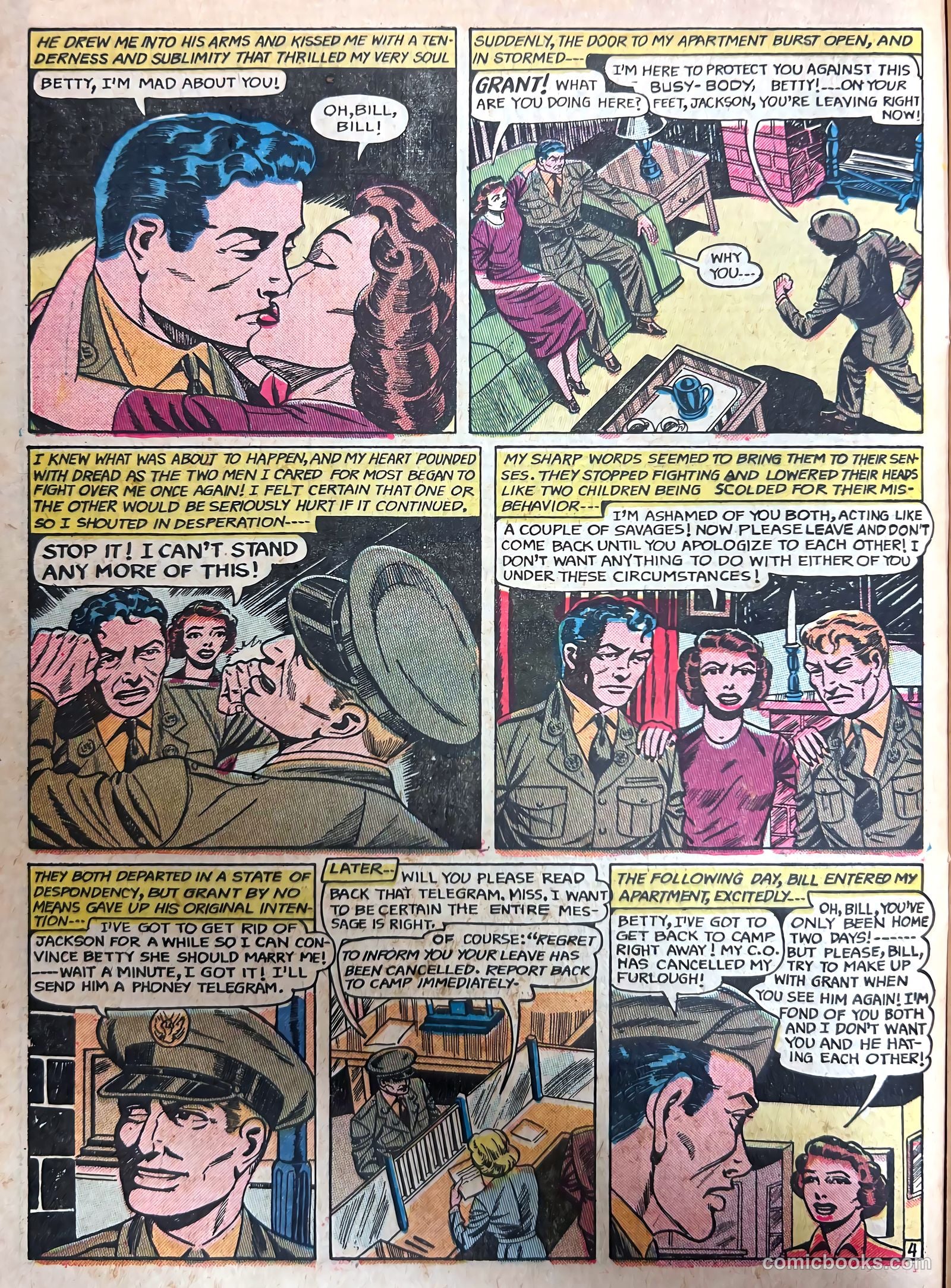 All True Romance #28 (1958) — page 16 of 36