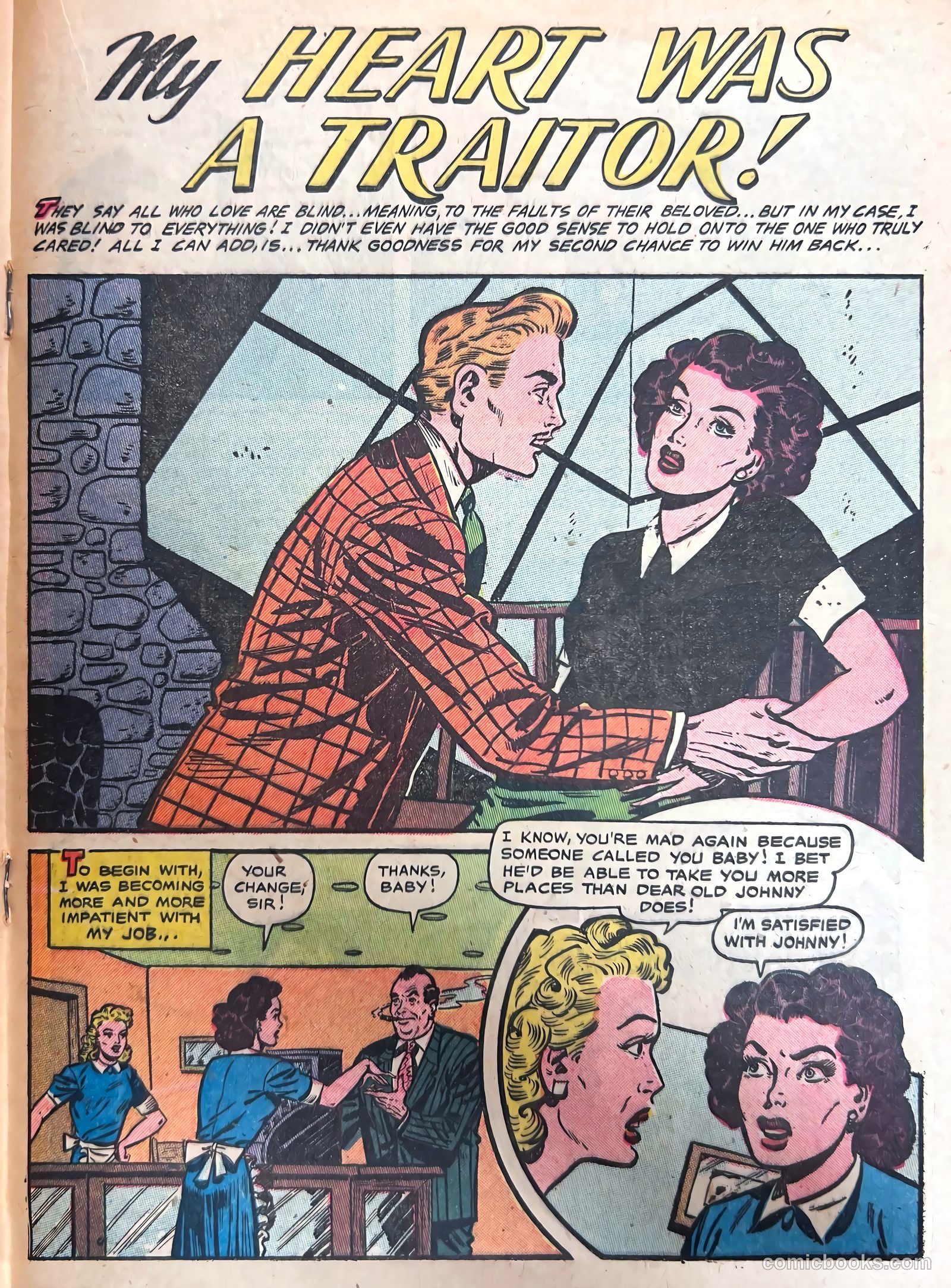 All True Romance #28 (1958) — page 19 of 36