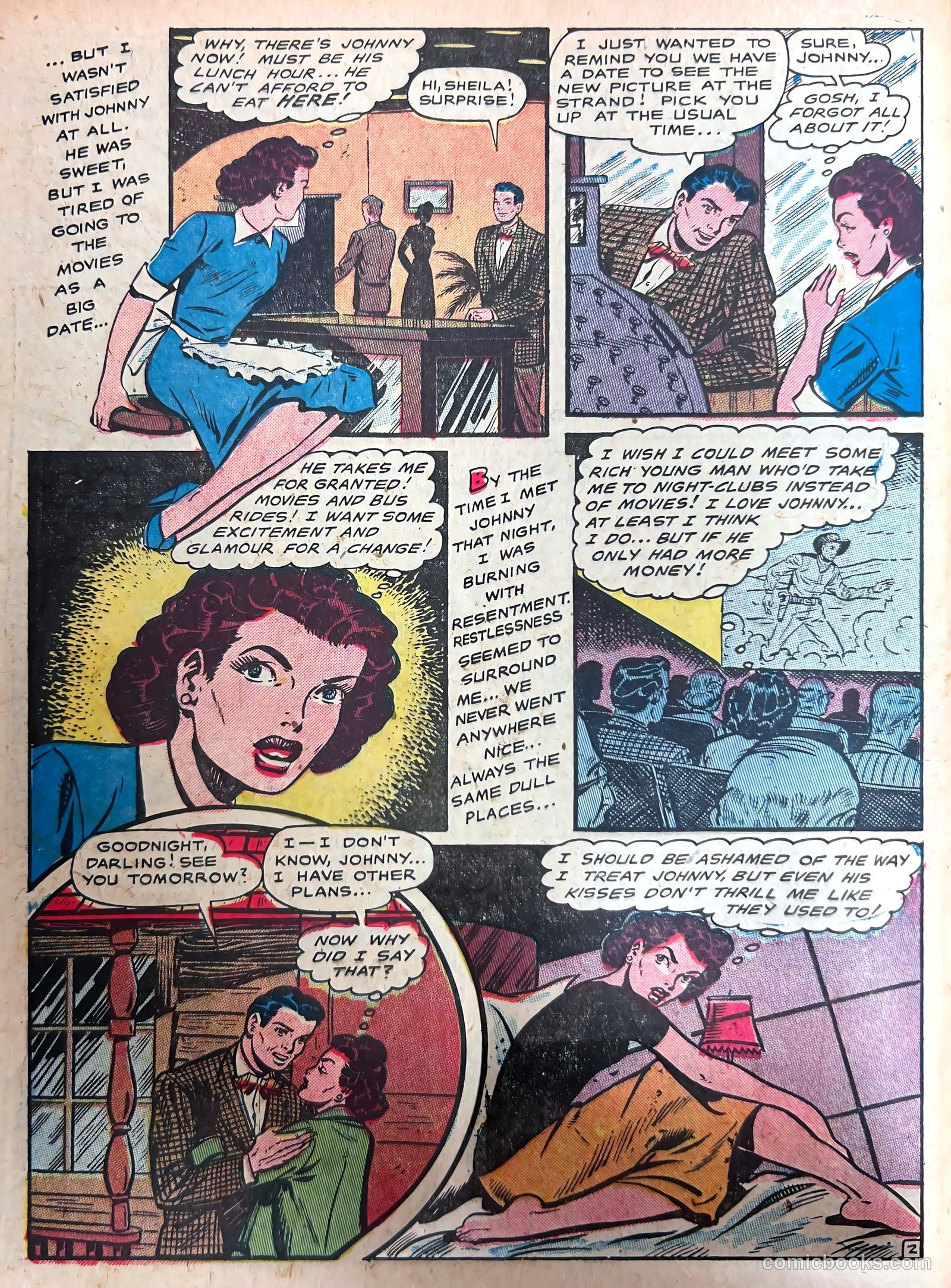All True Romance #28 (1958) — page 20 of 36