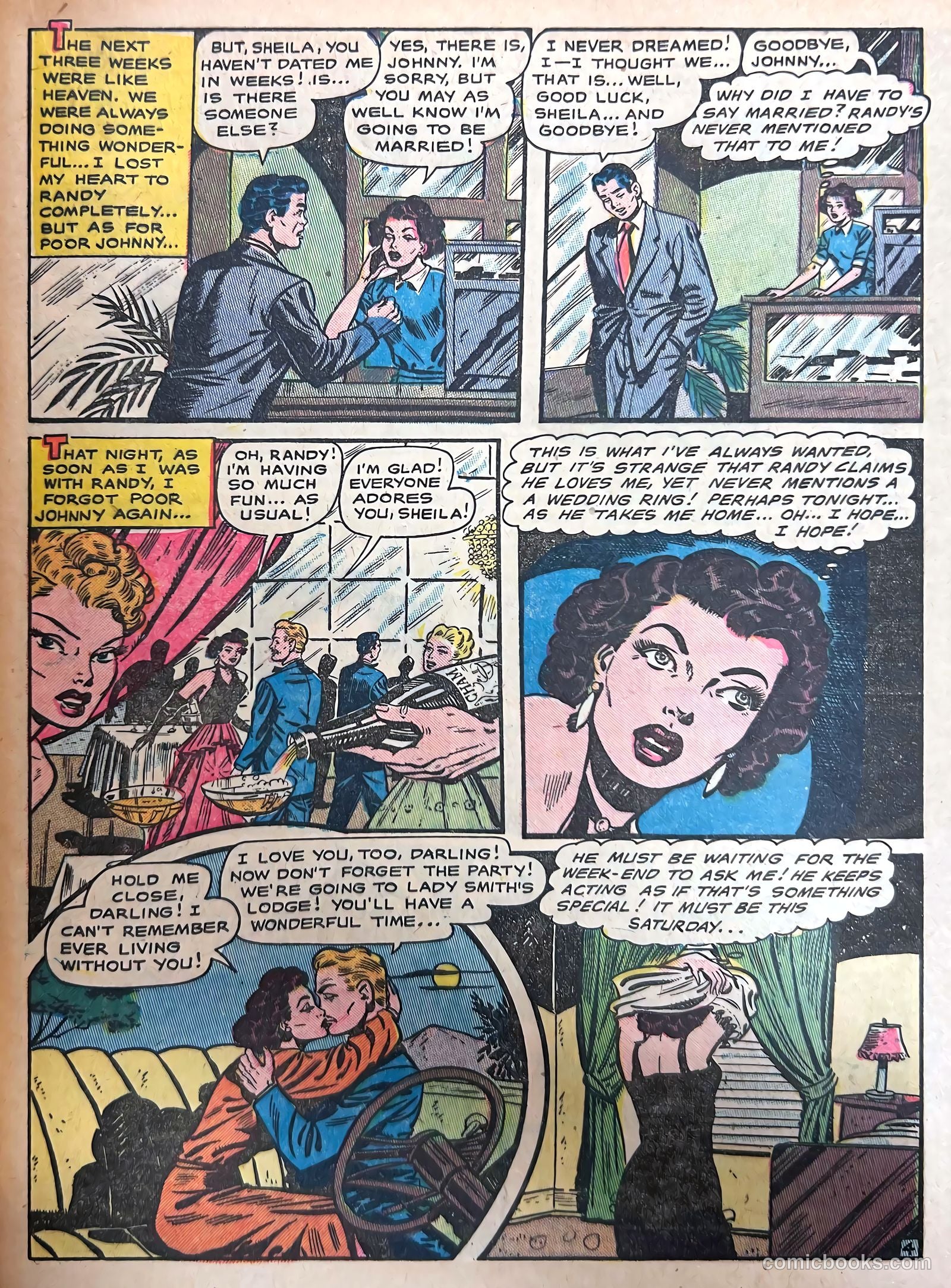 All True Romance #28 (1958) — page 23 of 36
