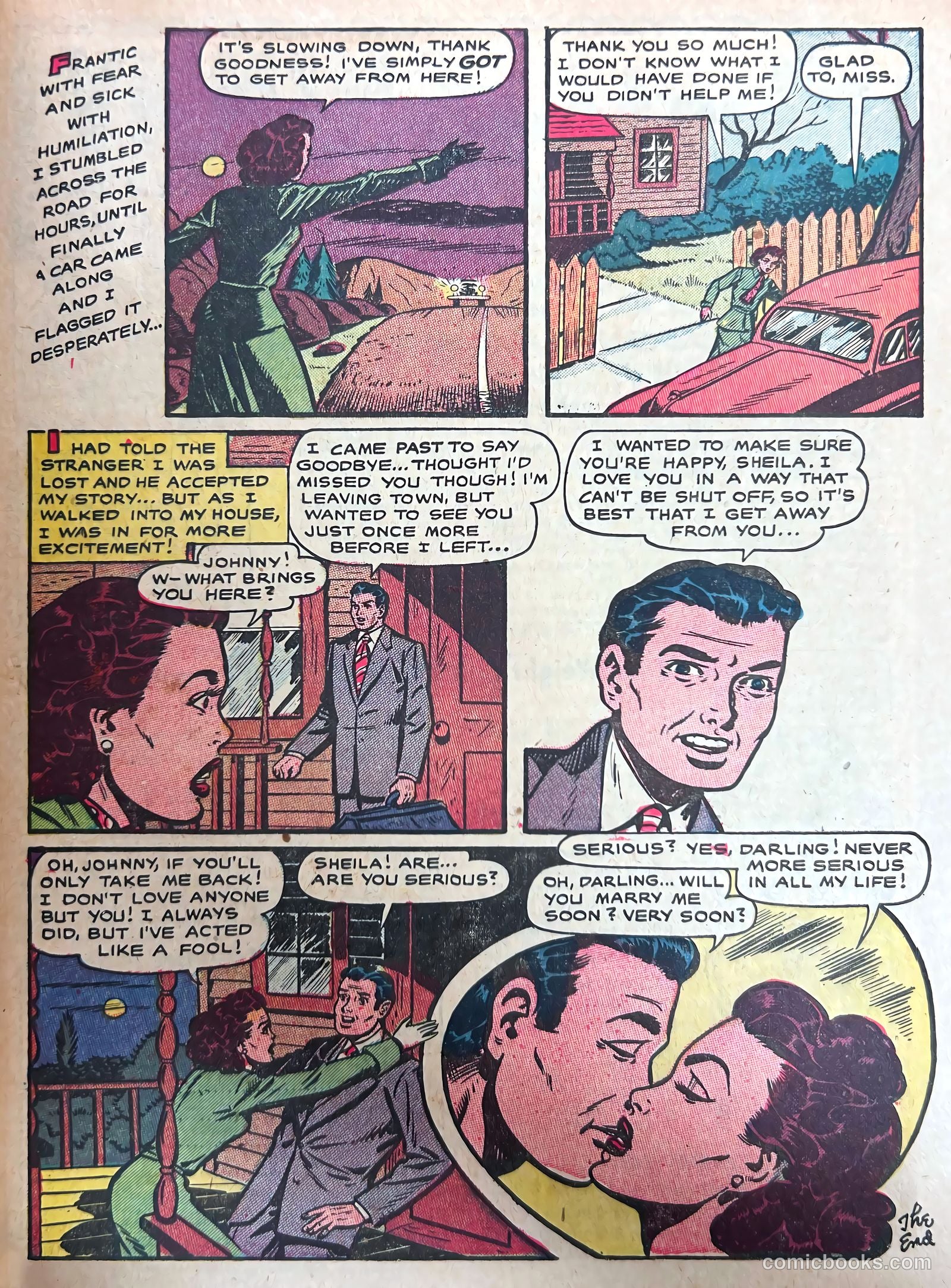 All True Romance #28 (1958) — page 25 of 36