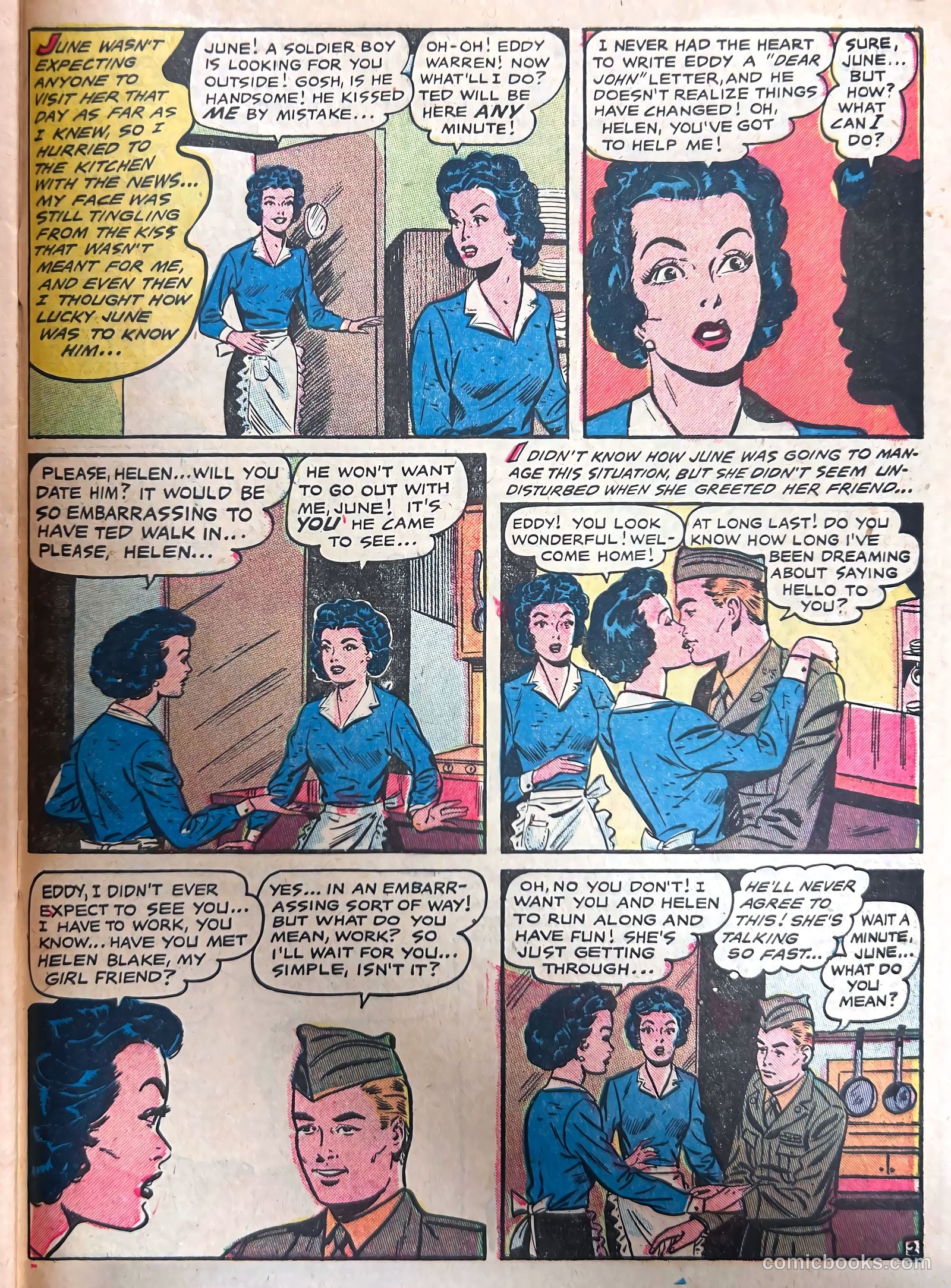 All True Romance #28 (1958) — page 29 of 36