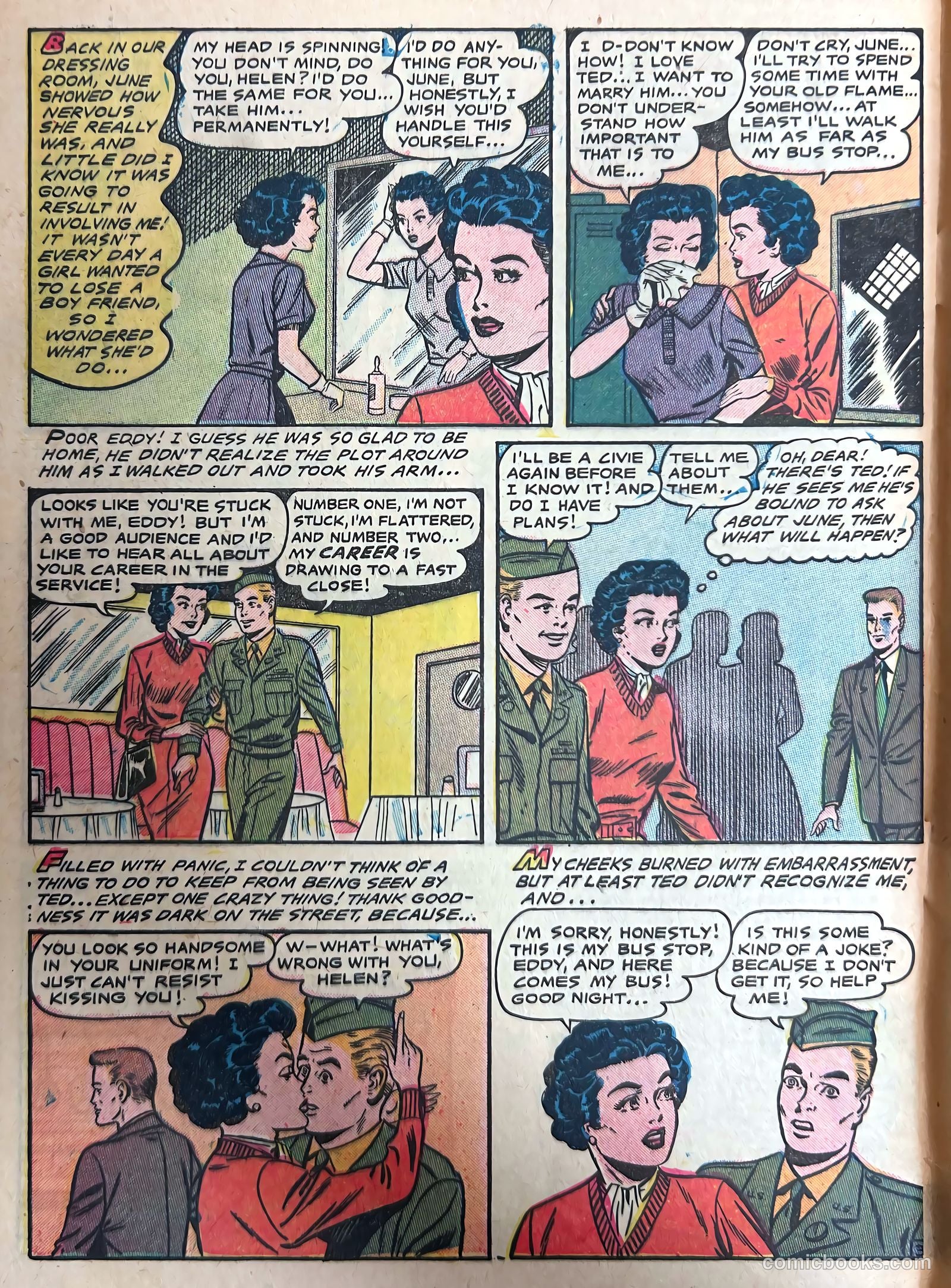 All True Romance #28 (1958) — page 30 of 36