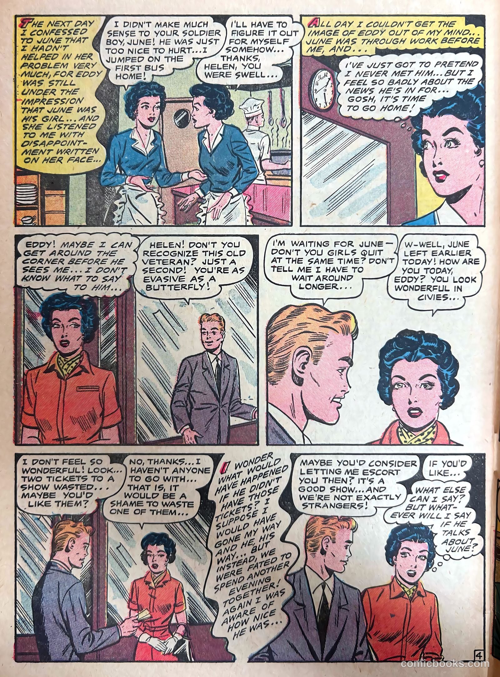 All True Romance #28 (1958) — page 32 of 36