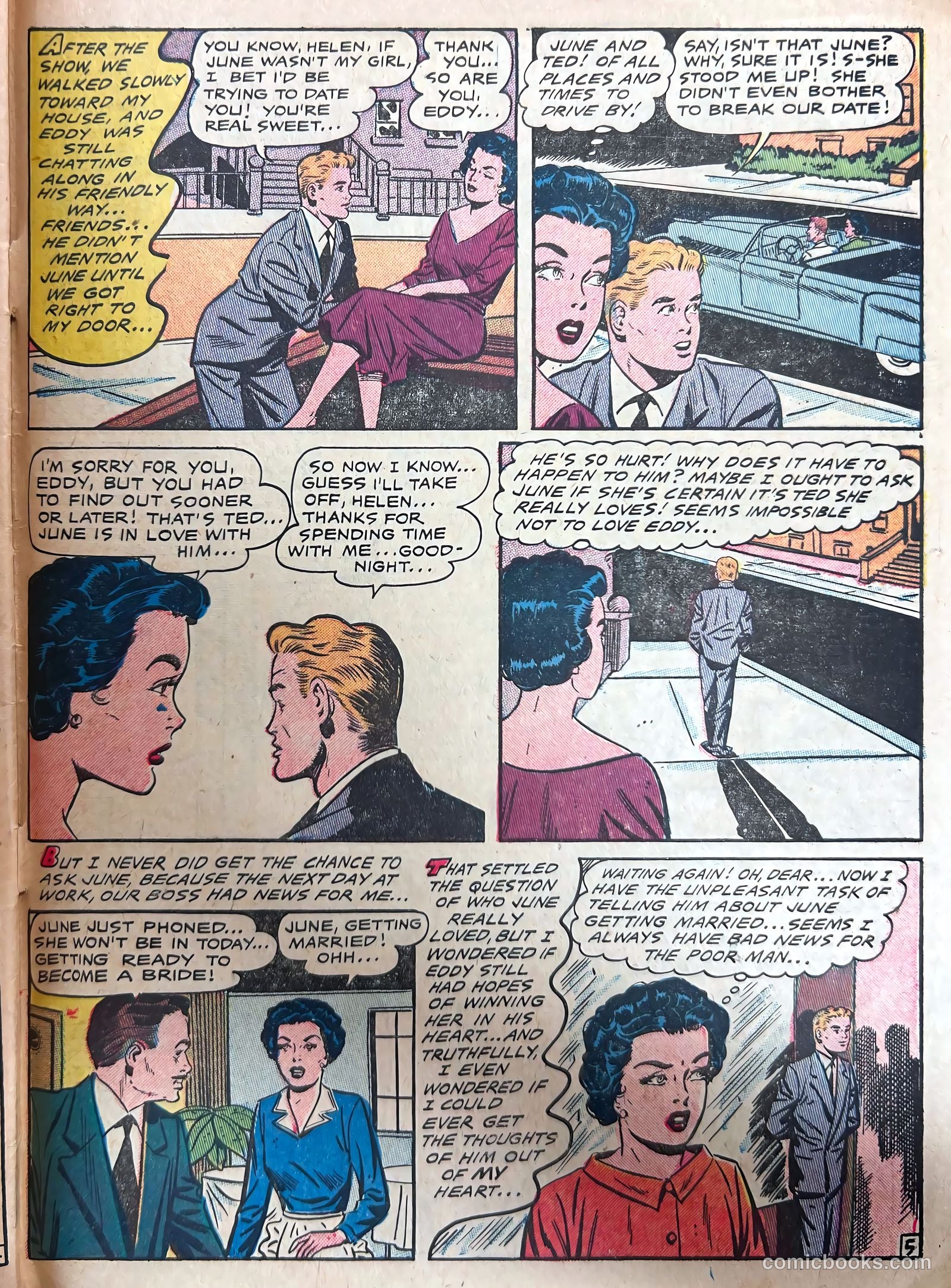 All True Romance #28 (1958) — page 33 of 36