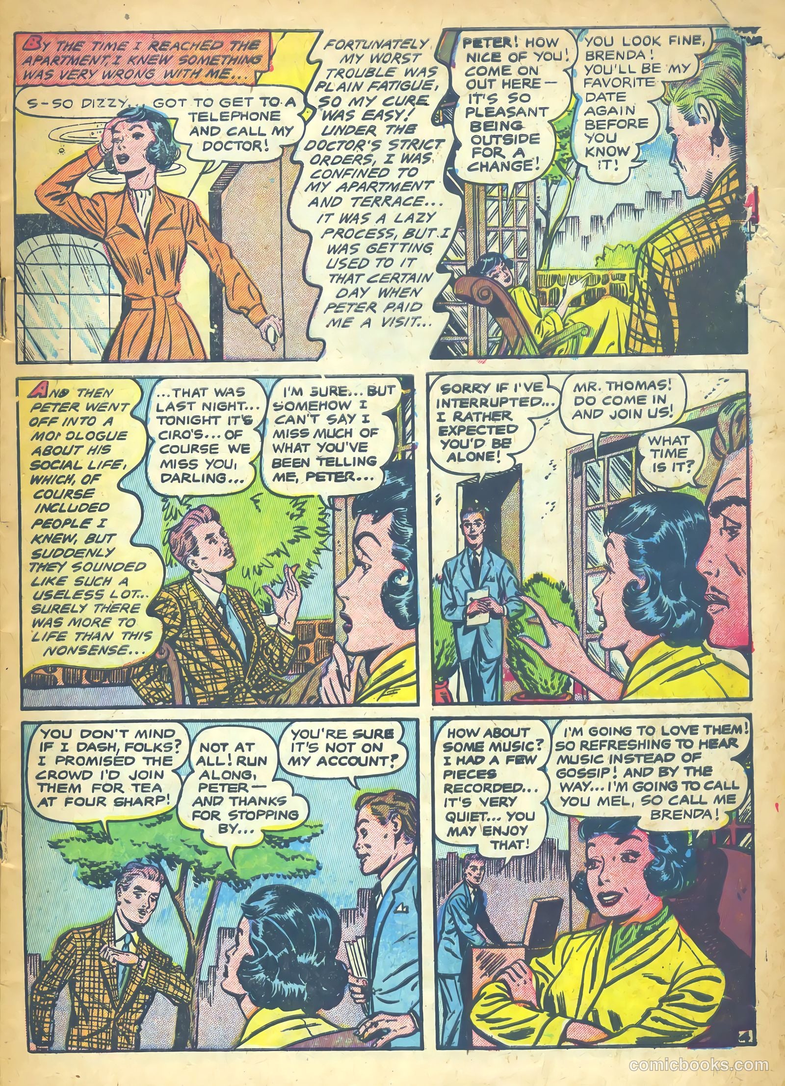 All True Romance #29 (1956) — page 7 of 36