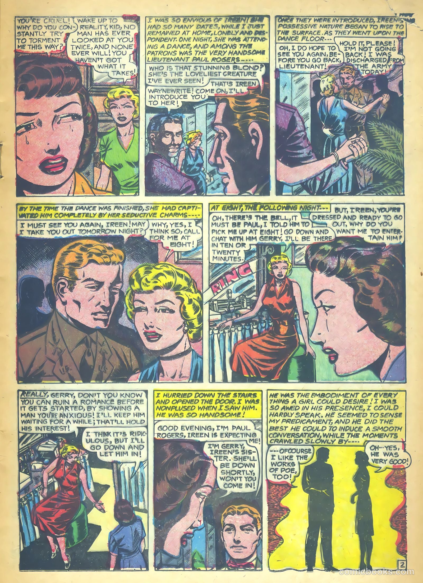 All True Romance #29 (1956) — page 13 of 36