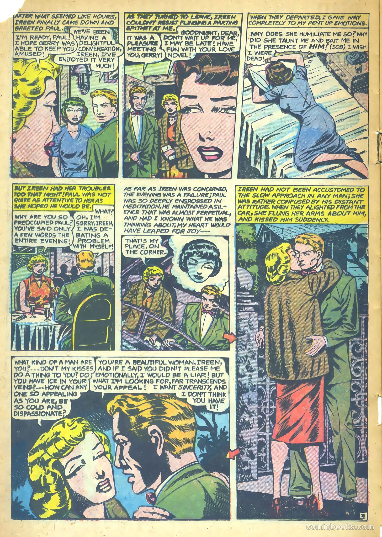 All True Romance #29 (1956) — page 14 of 36