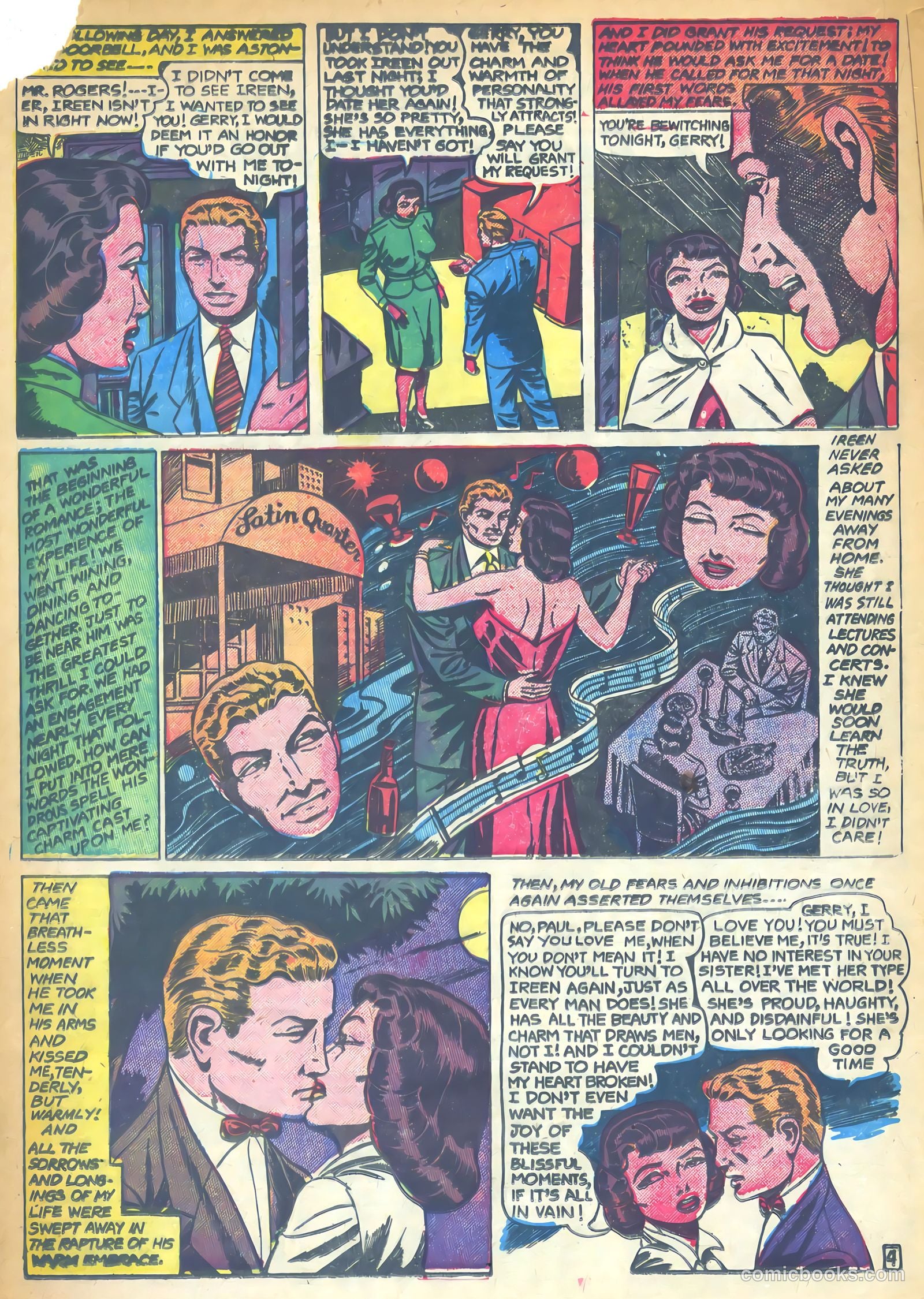 All True Romance #29 (1956) — page 16 of 36