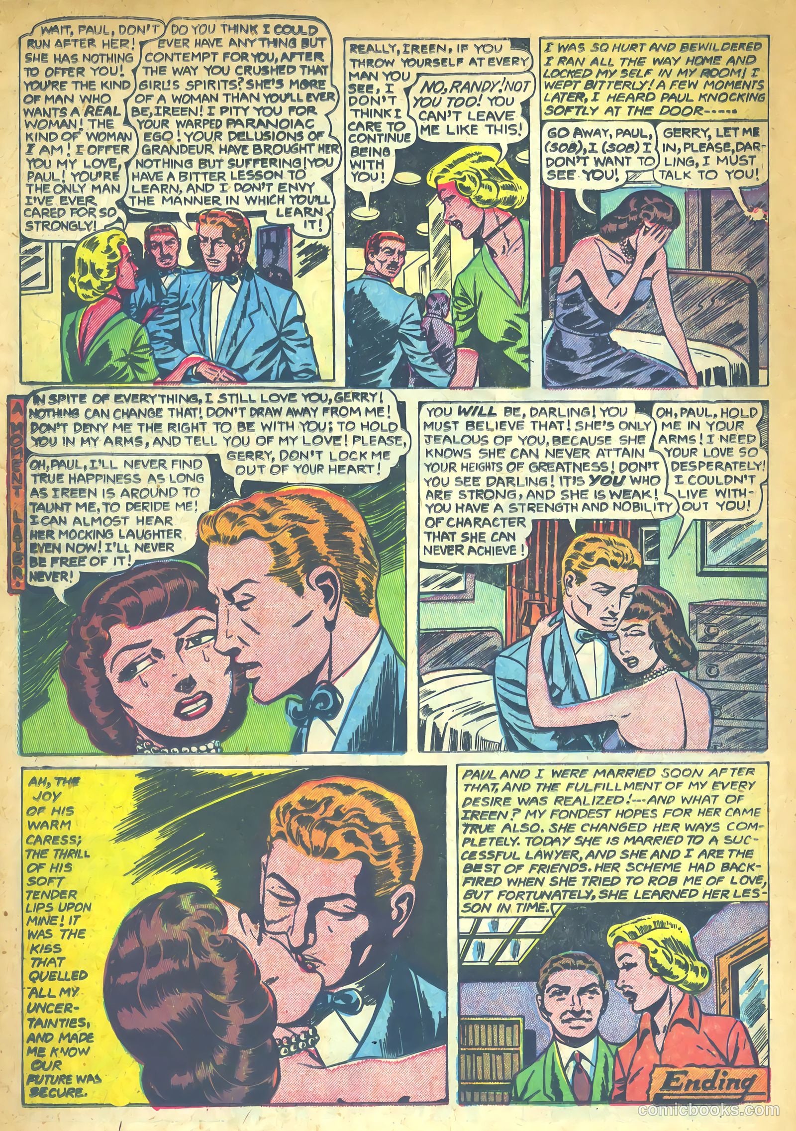 All True Romance #29 (1956) — page 18 of 36