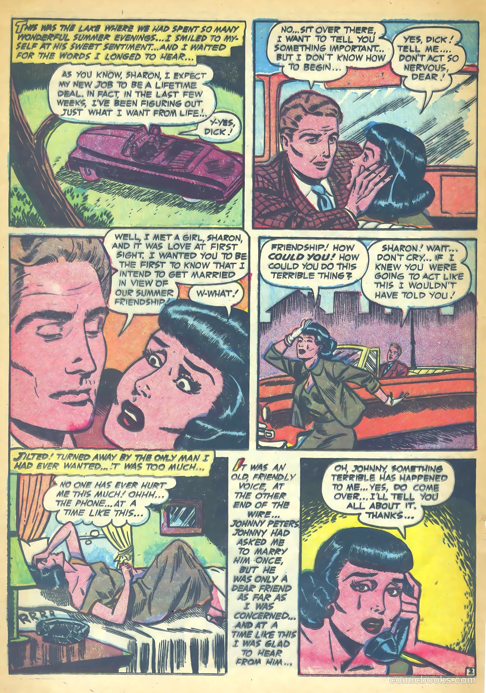 All True Romance #29 (1956) — page 20 of 36