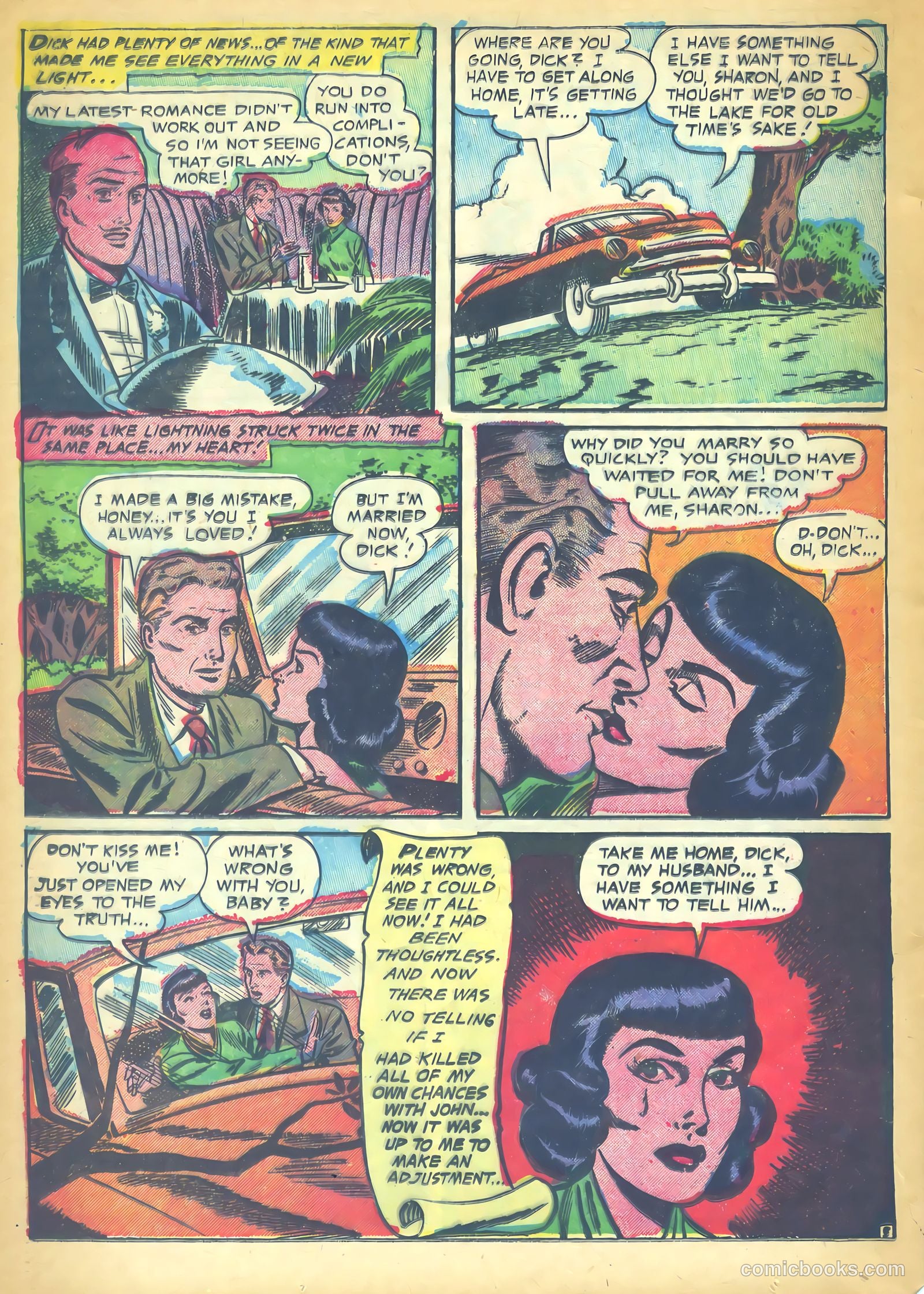 All True Romance #29 (1956) — page 24 of 36