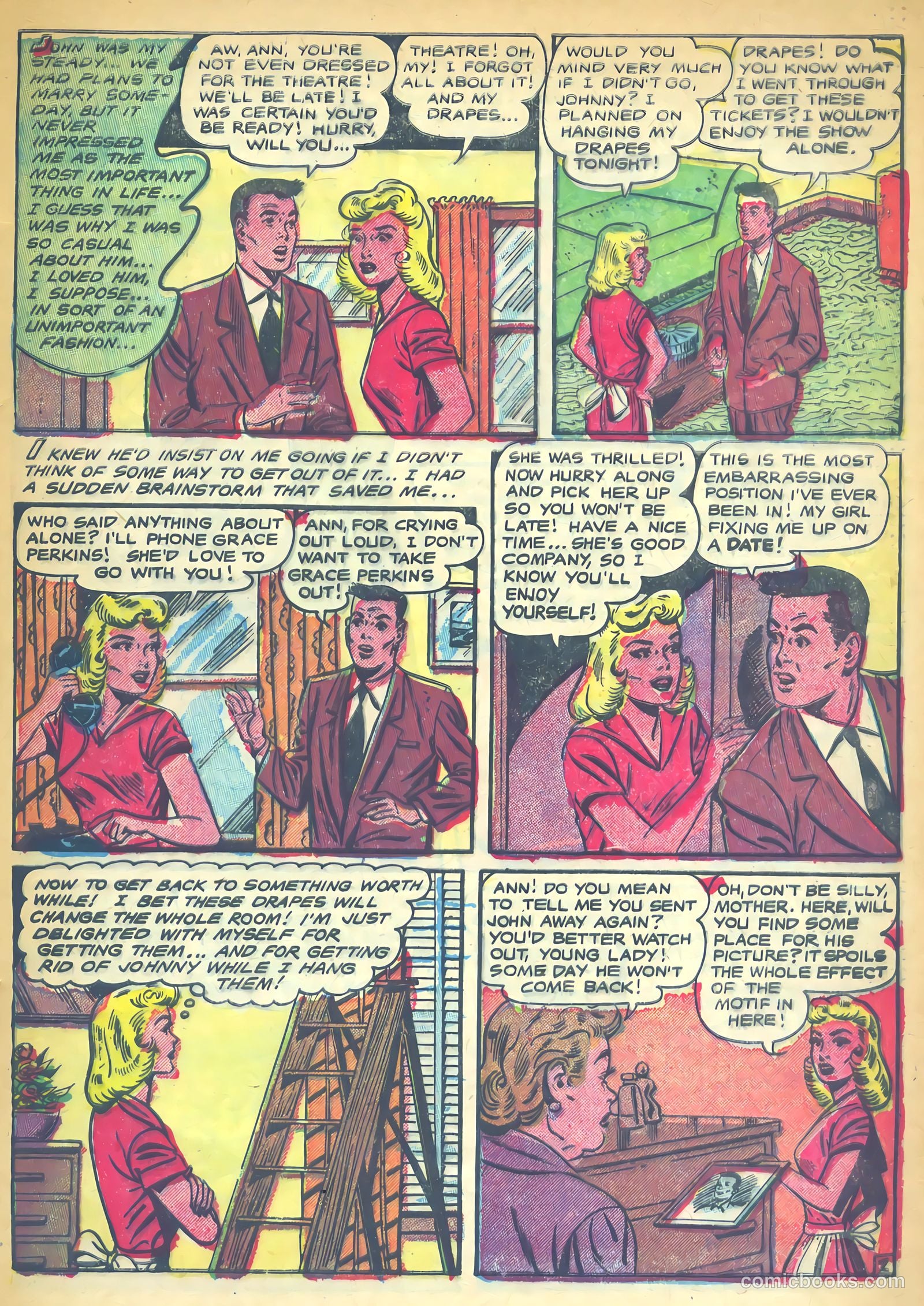All True Romance #29 (1956) — page 29 of 36