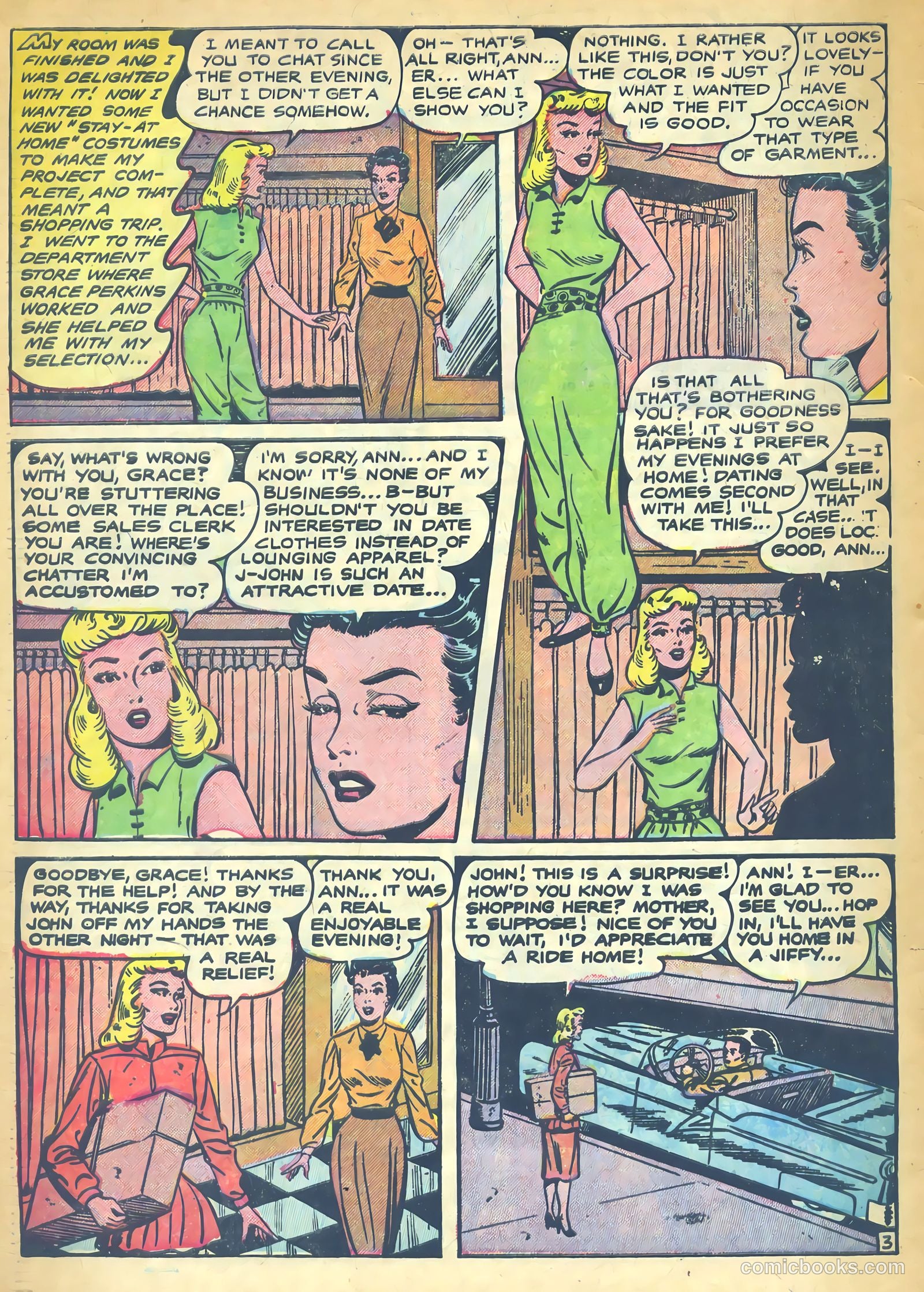 All True Romance #29 (1956) — page 30 of 36