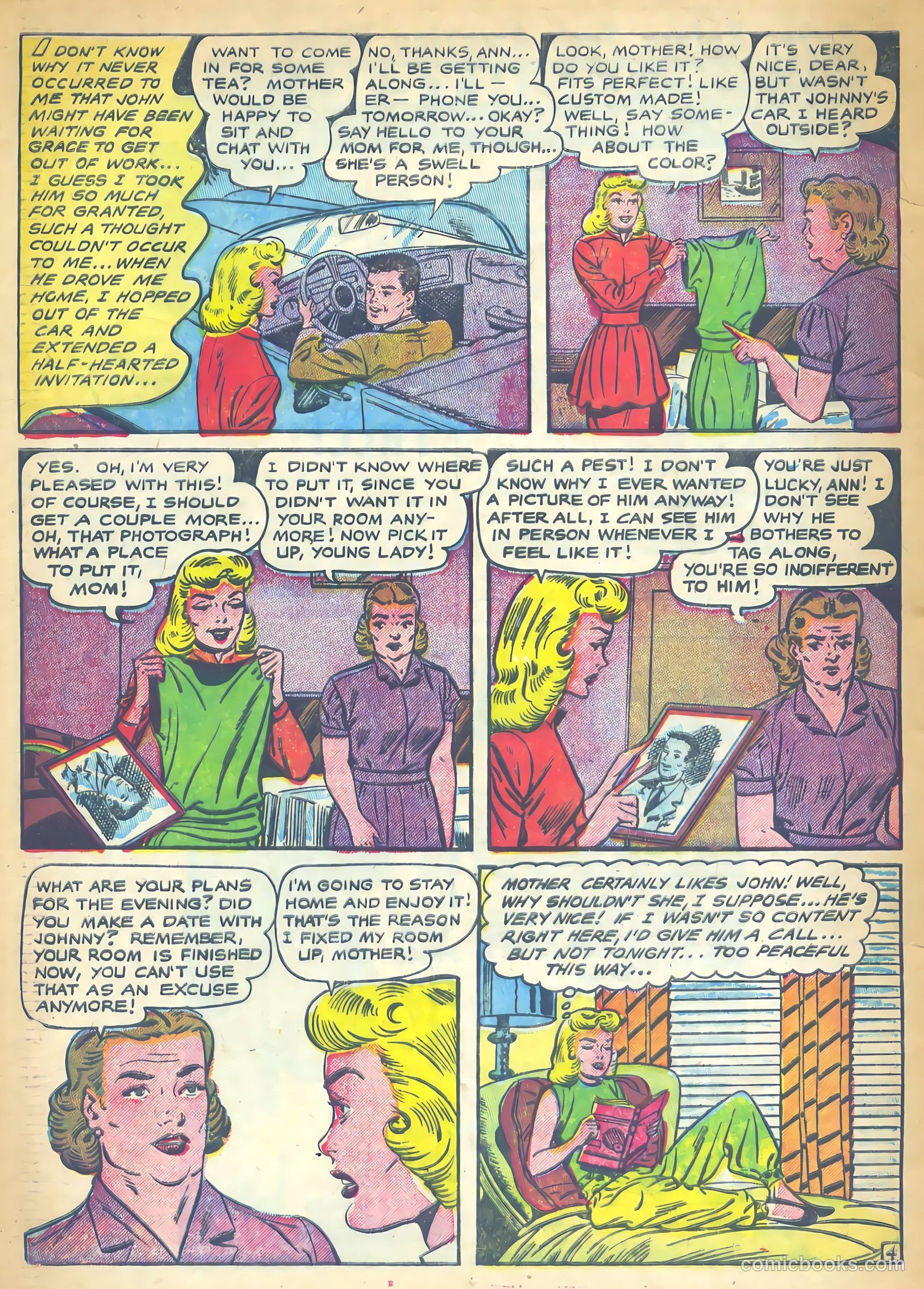 All True Romance #29 (1956) — page 32 of 36