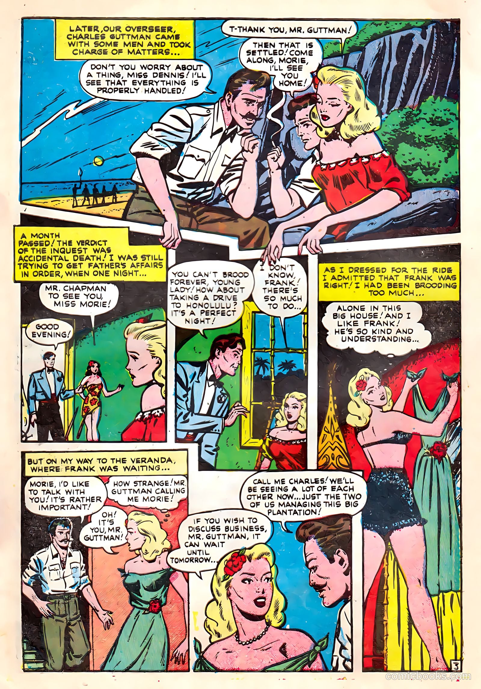All True Romance #3 (1951) — page 5 of 36
