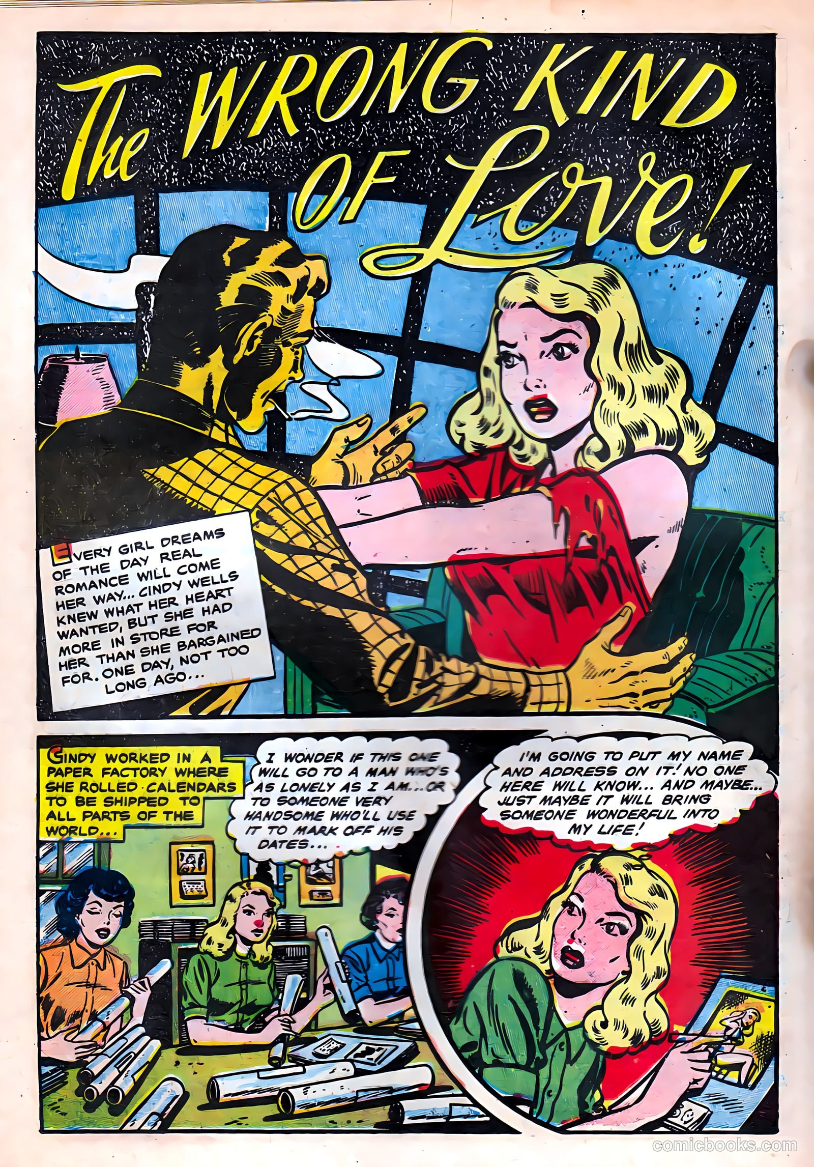 All True Romance #3 (1951) — page 20 of 36