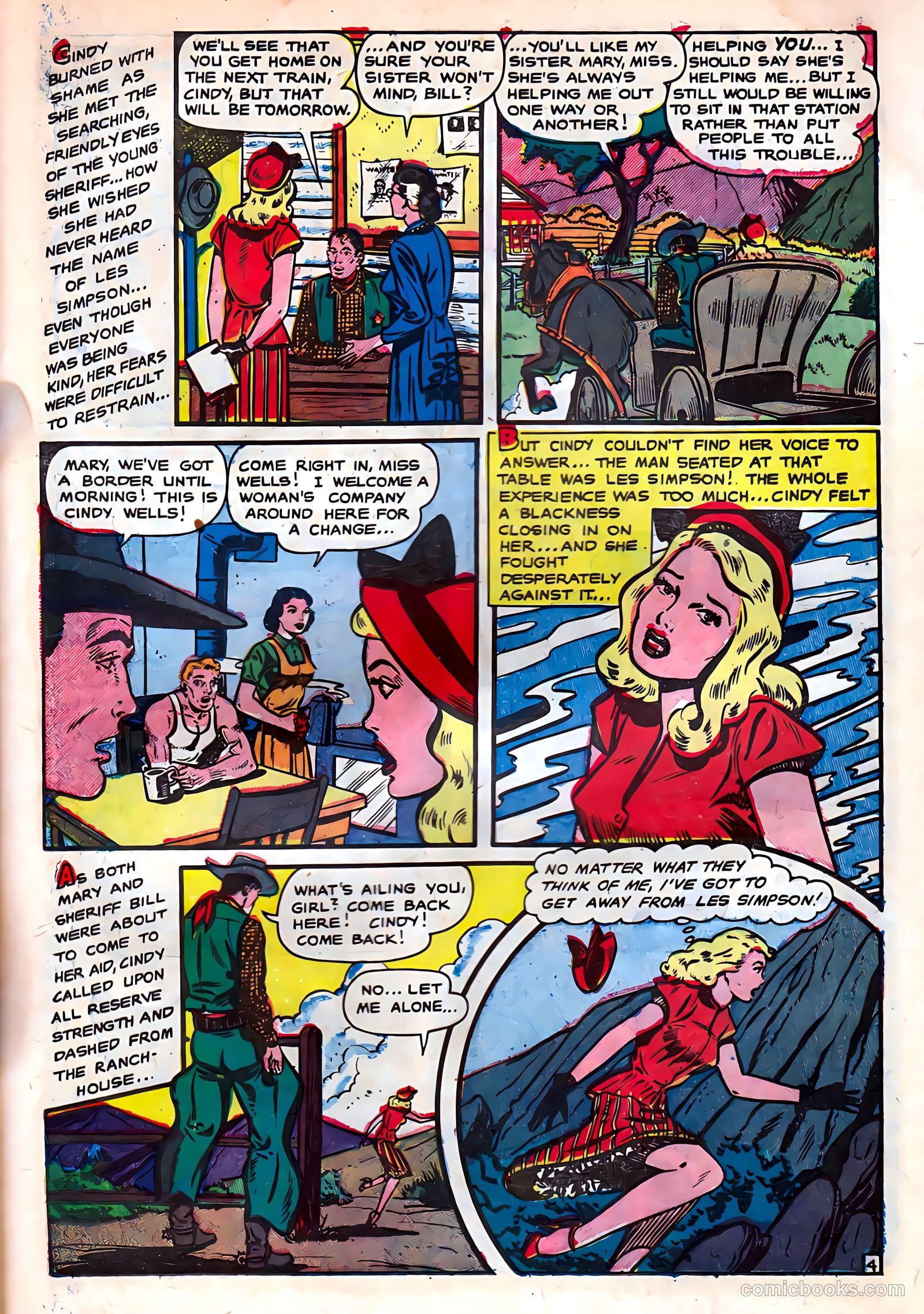 All True Romance #3 (1951) — page 23 of 36