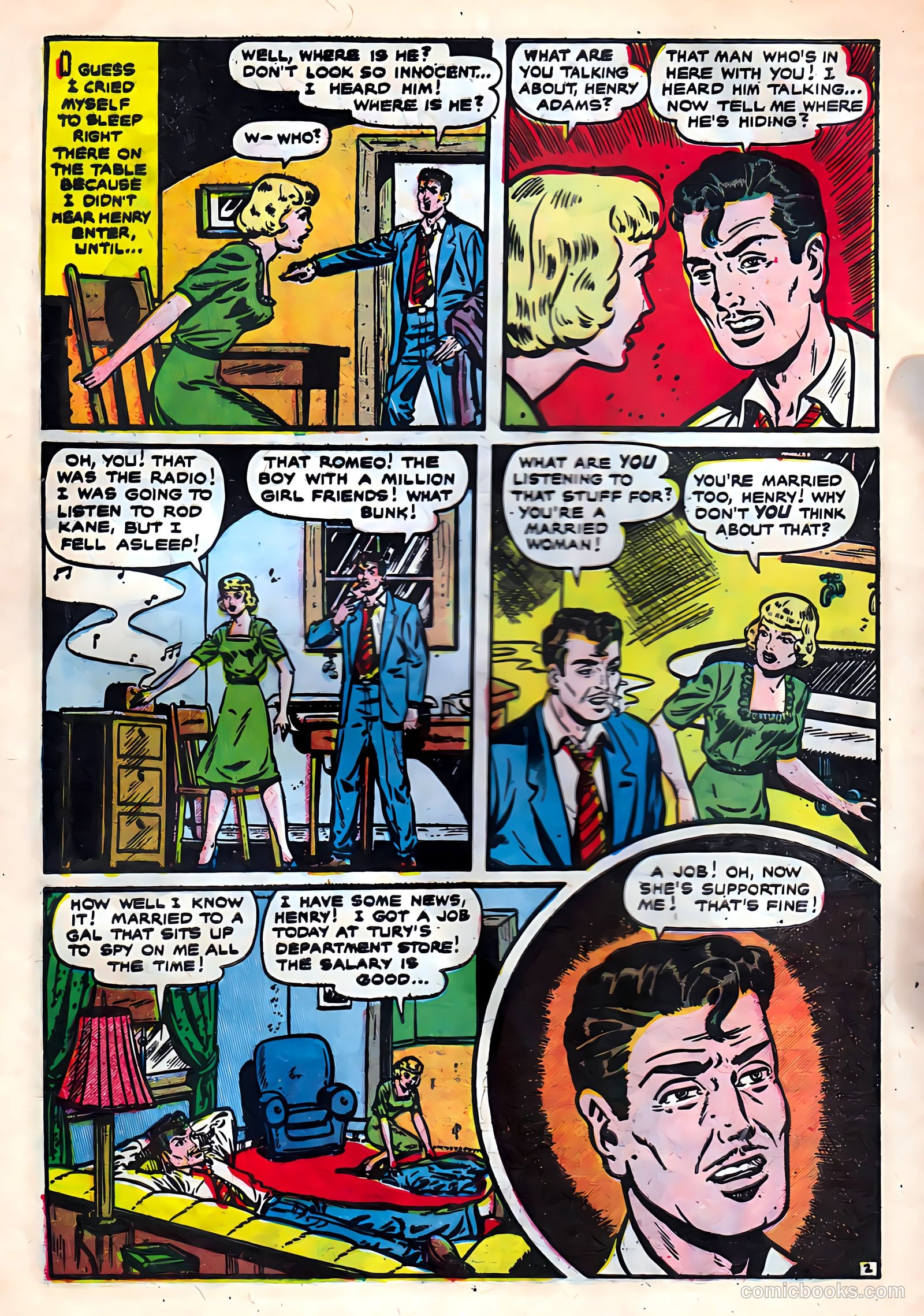All True Romance #3 (1951) — page 28 of 36