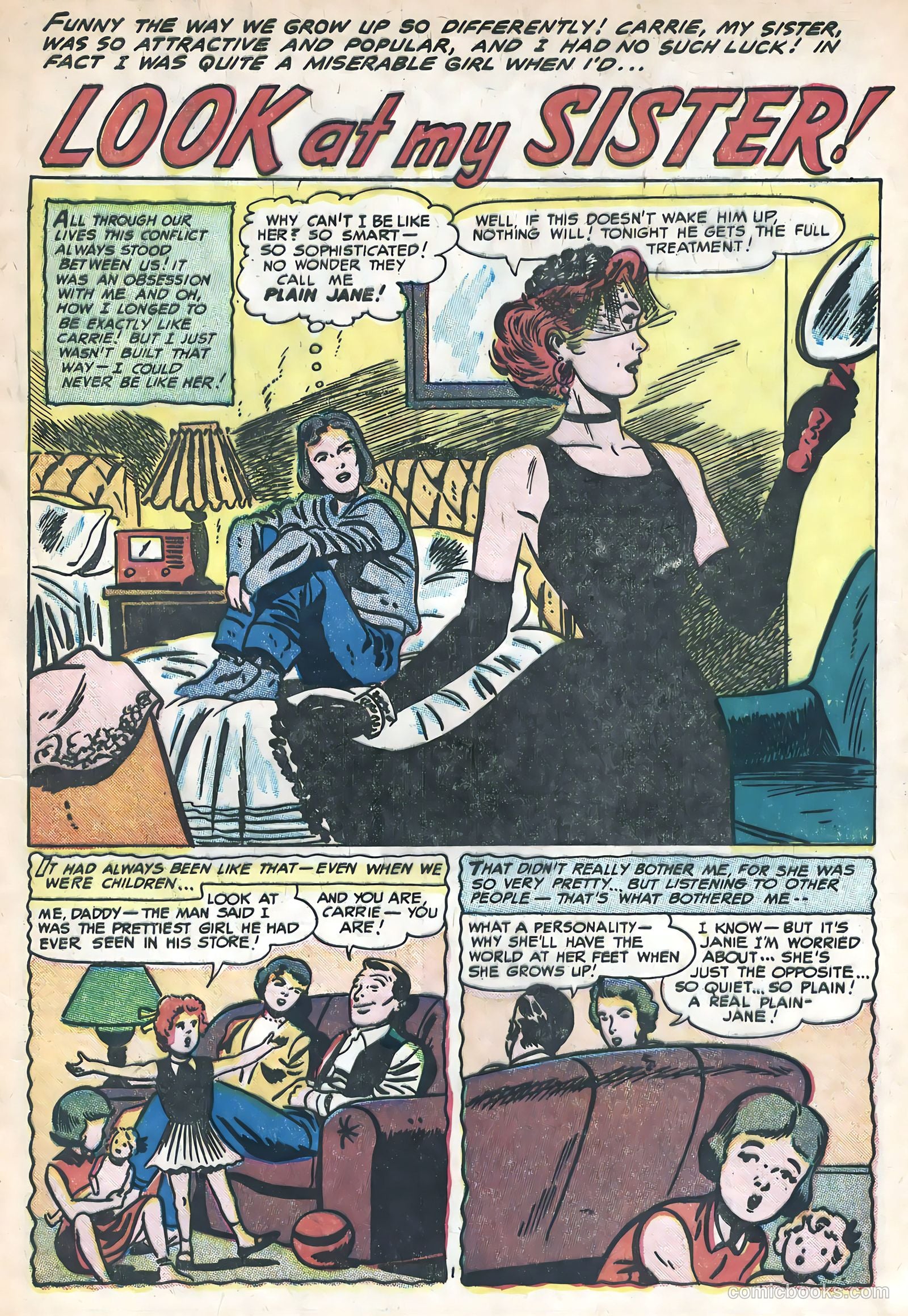 All True Romance #30 (1957) — page 3 of 36