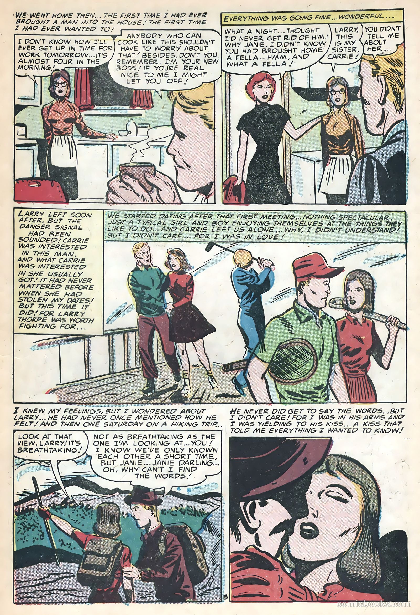 All True Romance #30 (1957) — page 5 of 36
