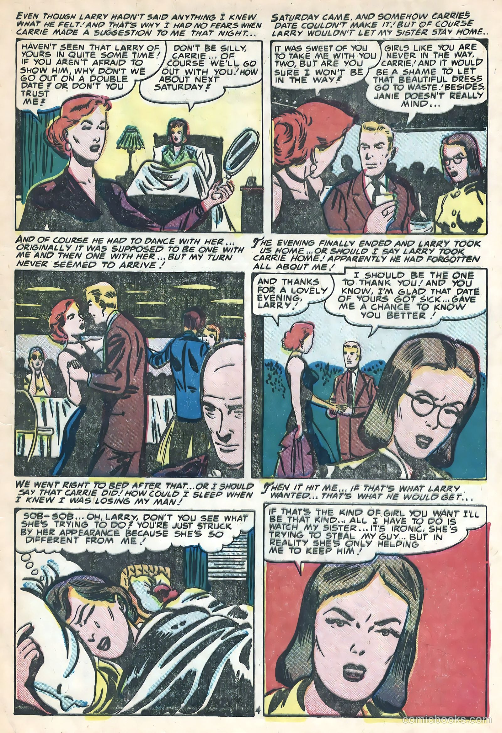 All True Romance #30 (1957) — page 7 of 36