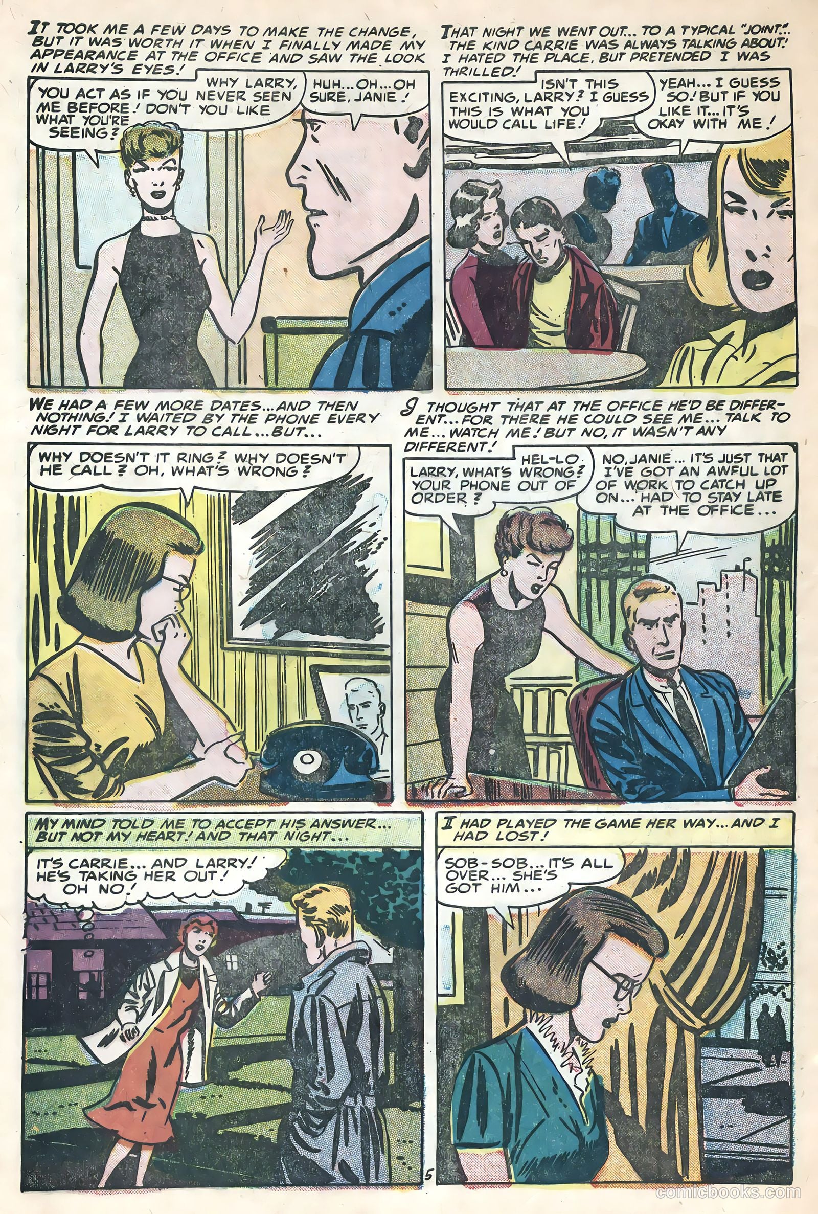 All True Romance #30 (1957) — page 8 of 36