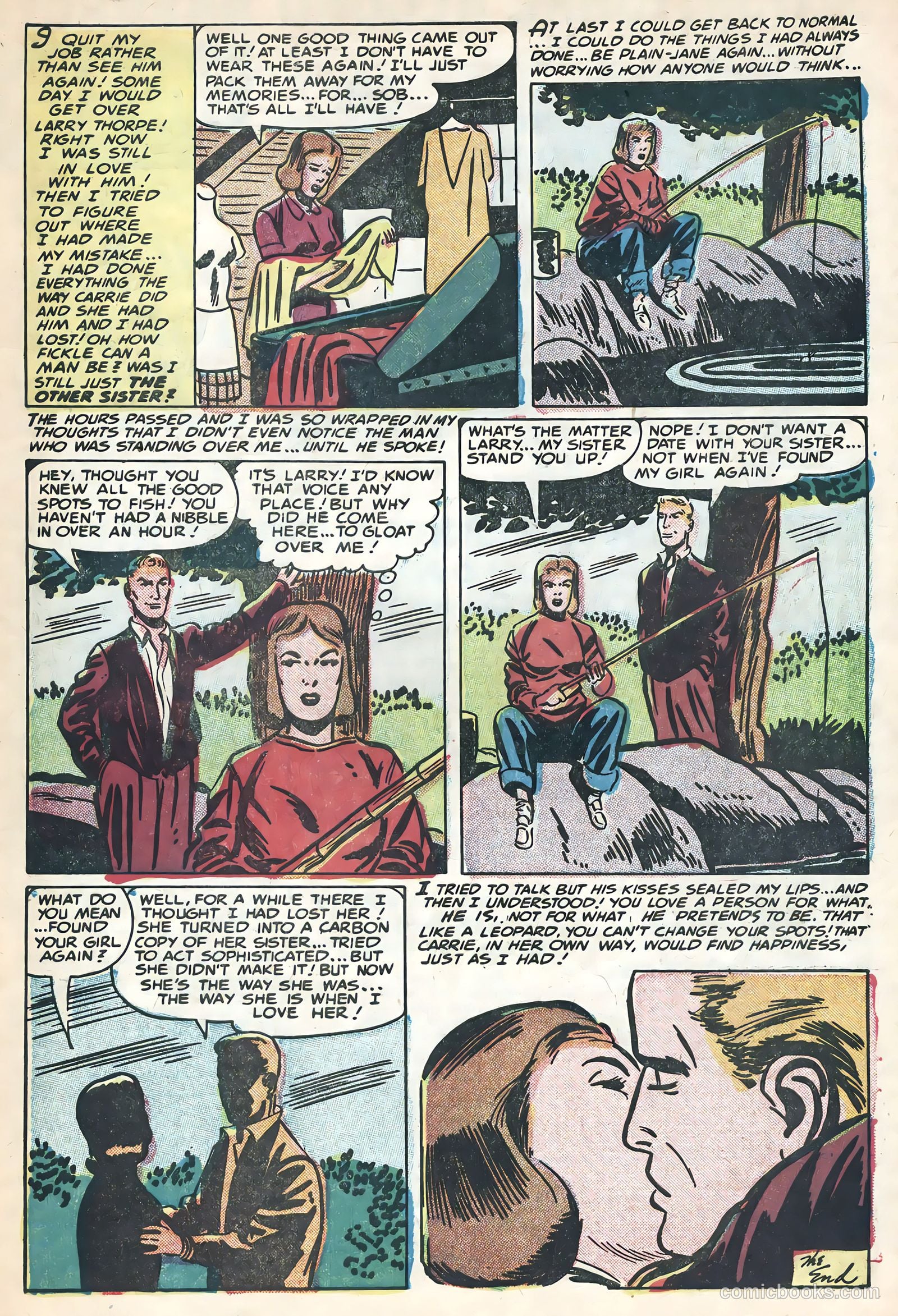 All True Romance #30 (1957) — page 9 of 36