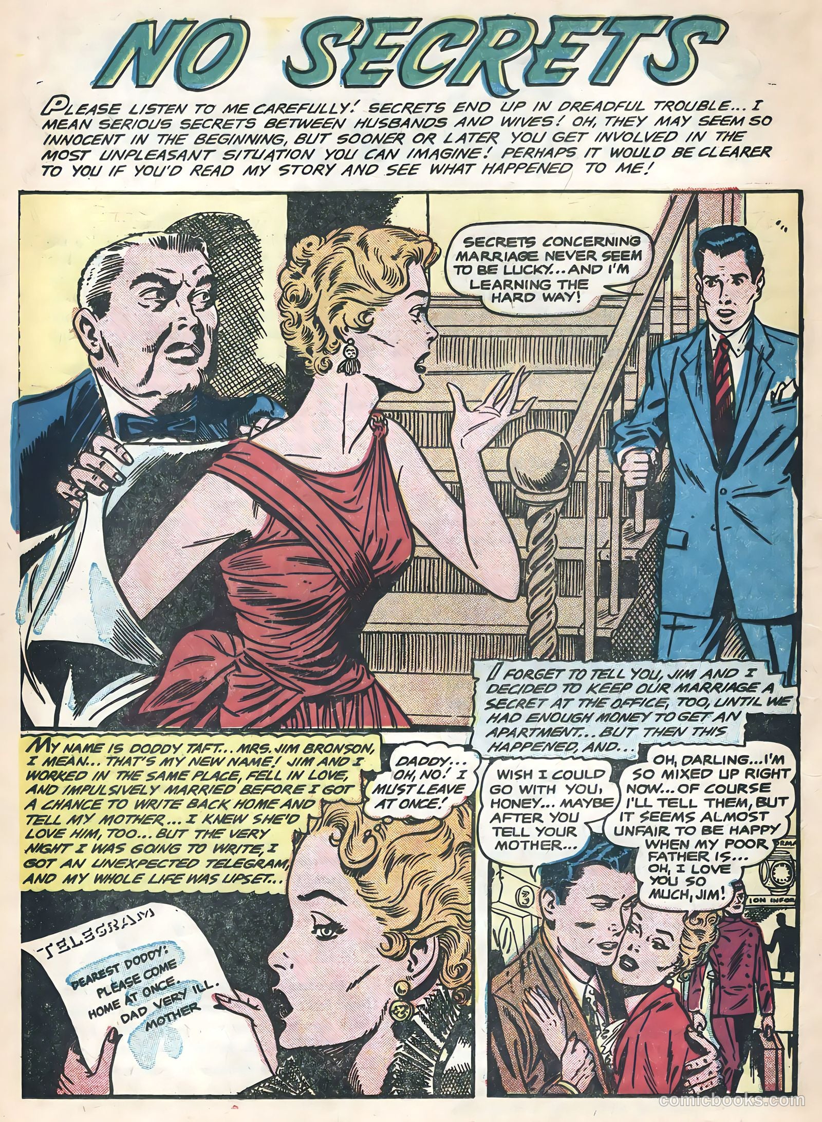 All True Romance #30 (1957) — page 12 of 36