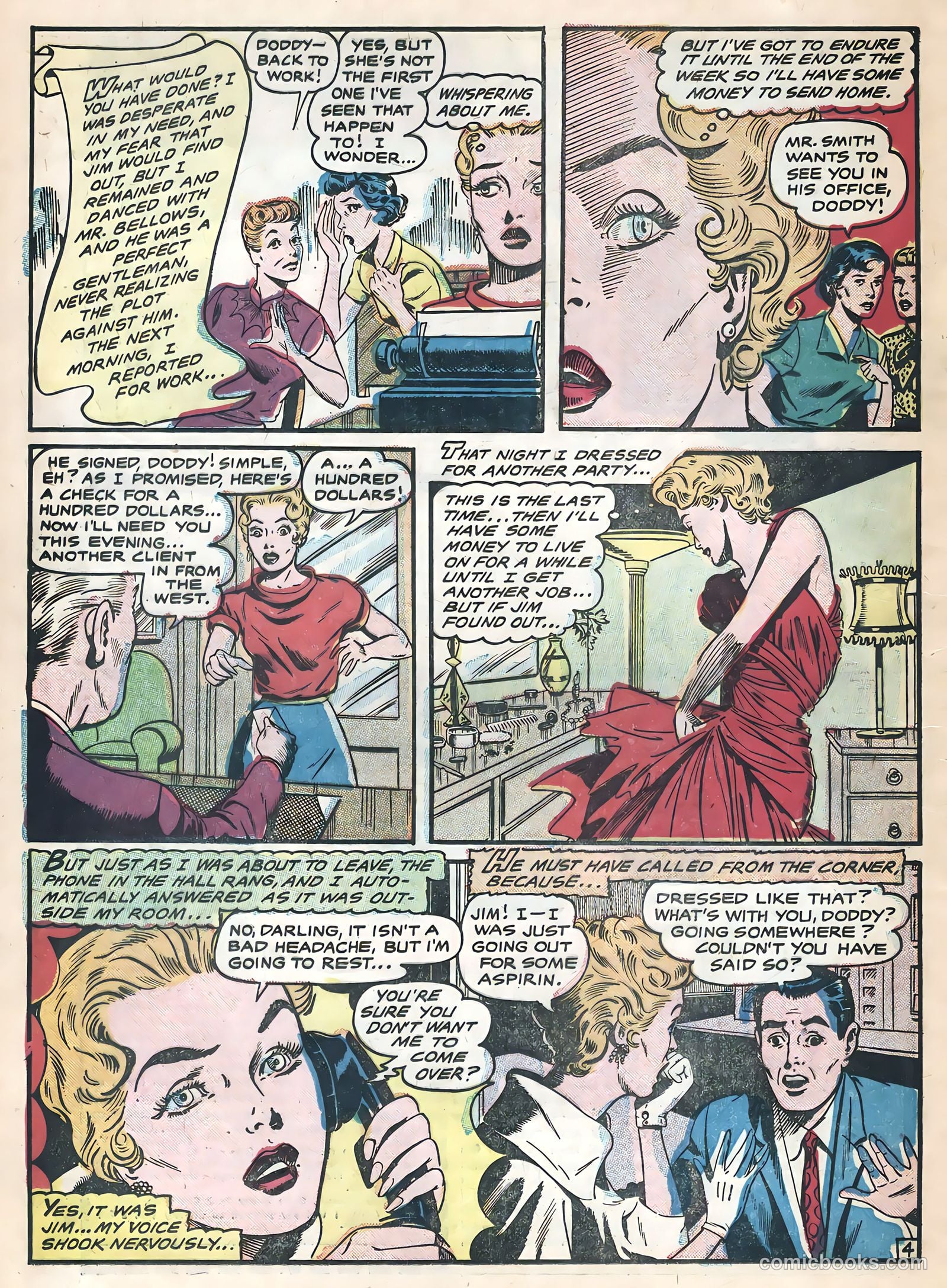 All True Romance #30 (1957) — page 16 of 36