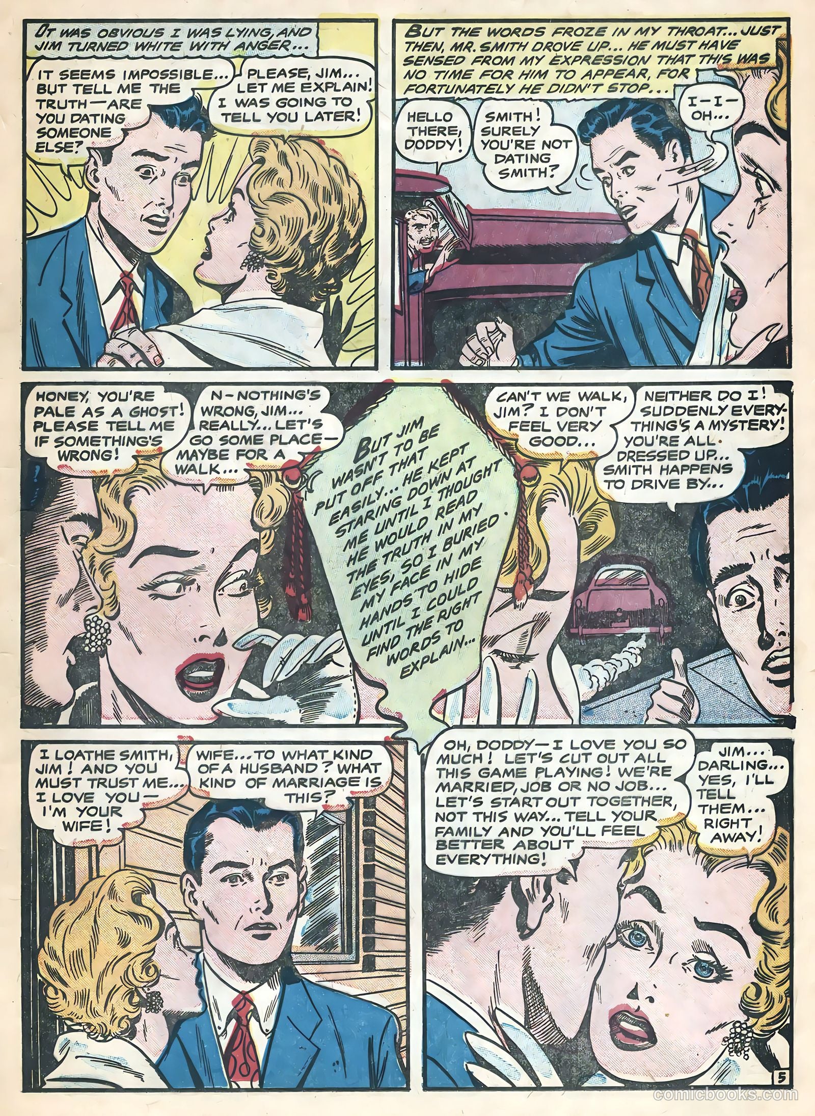 All True Romance #30 (1957) — page 17 of 36