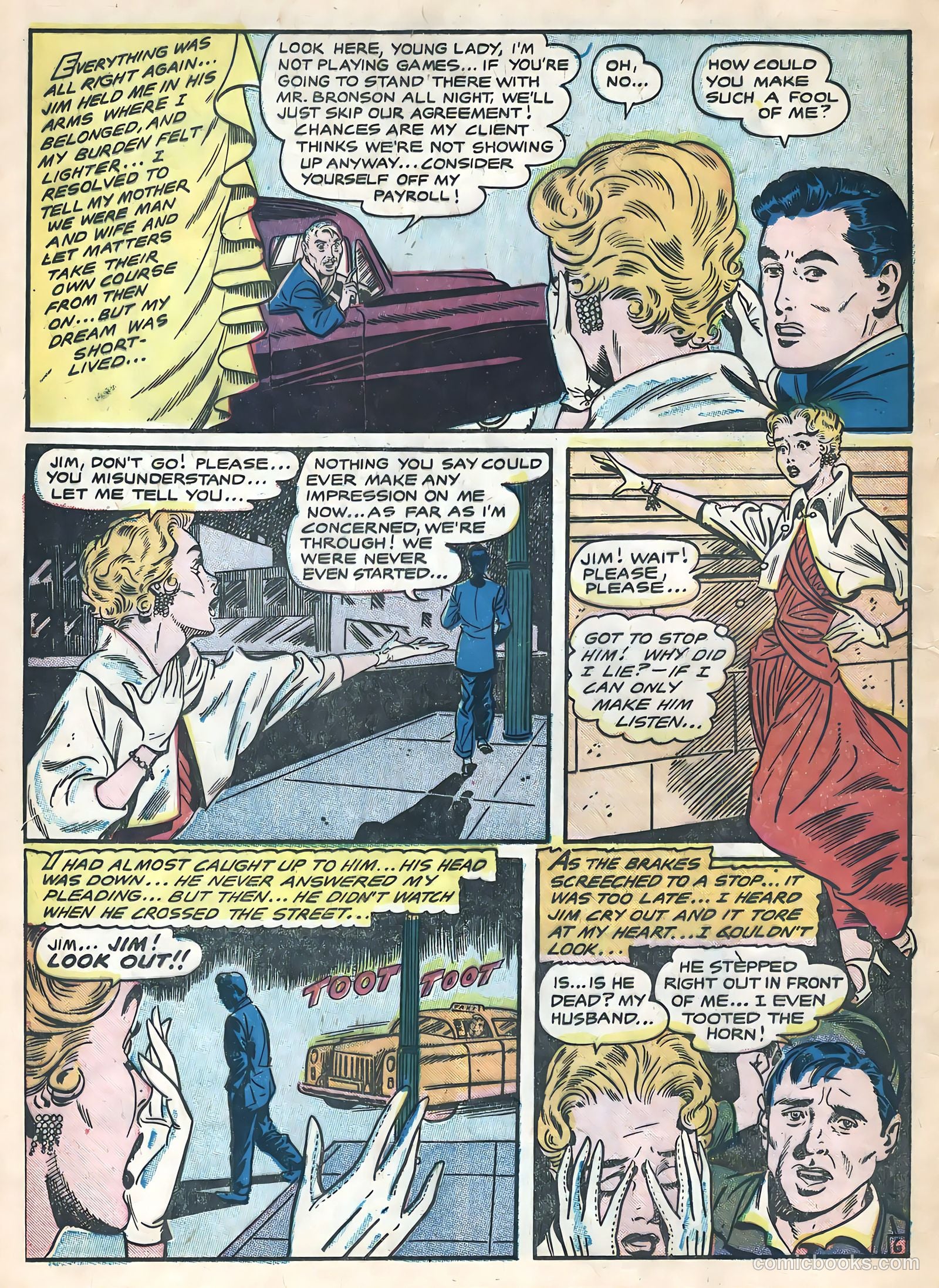 All True Romance #30 (1957) — page 18 of 36