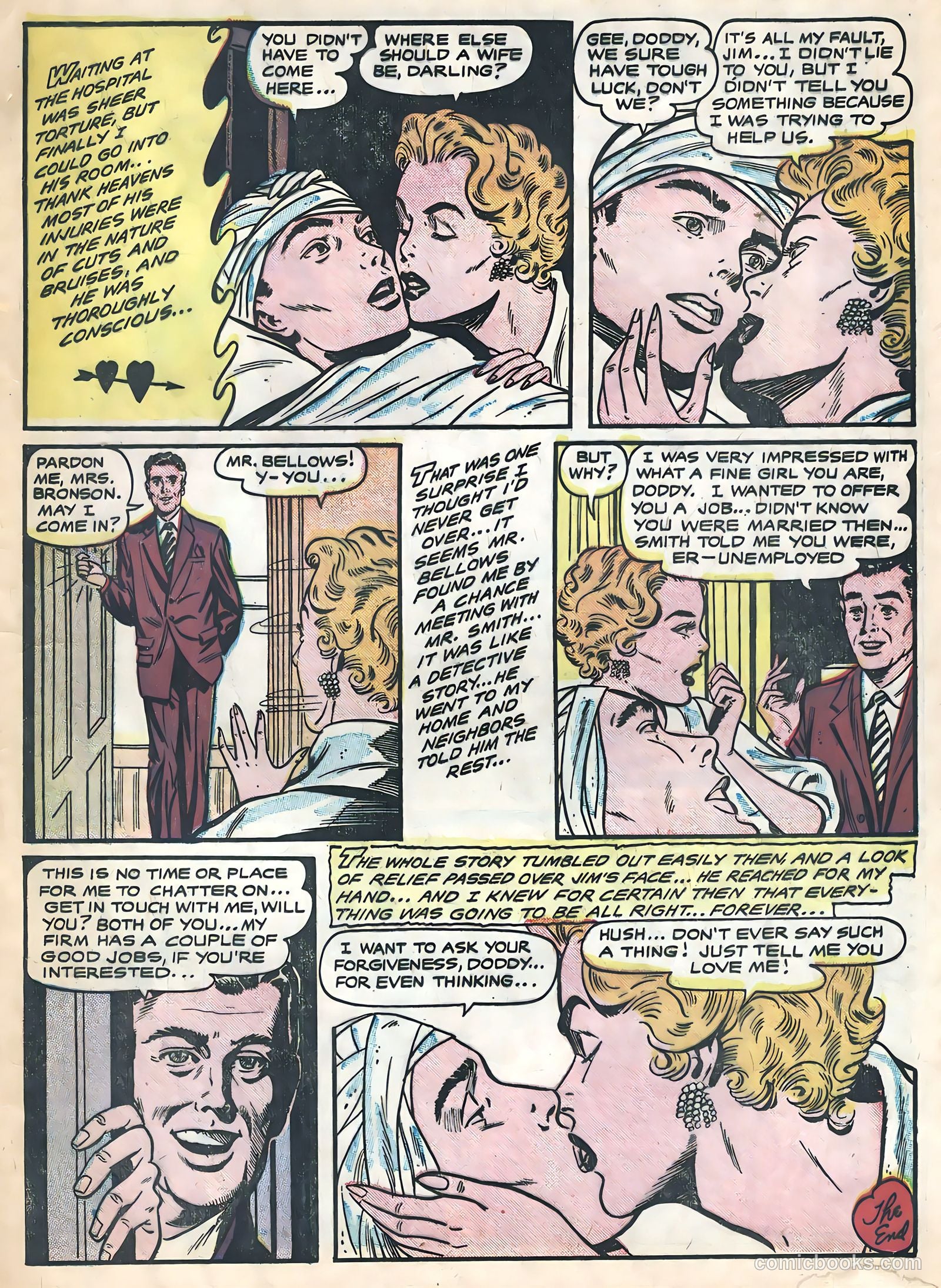 All True Romance #30 (1957) — page 19 of 36
