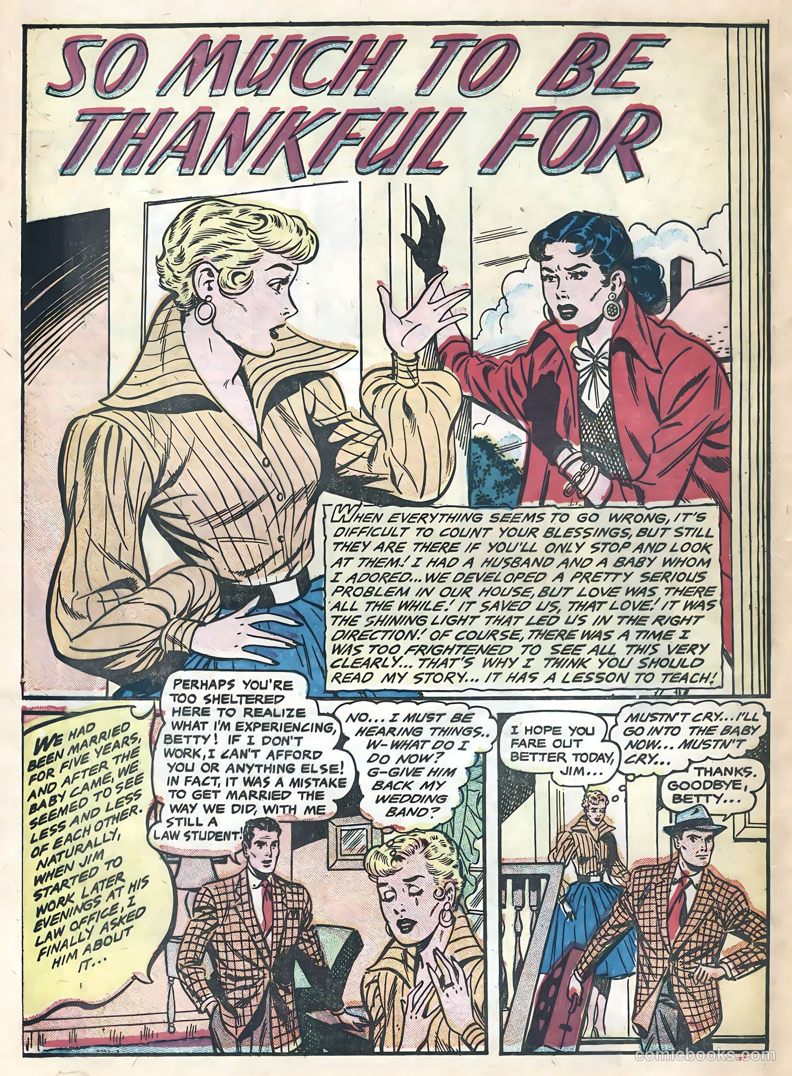 All True Romance #30 (1957) — page 20 of 36