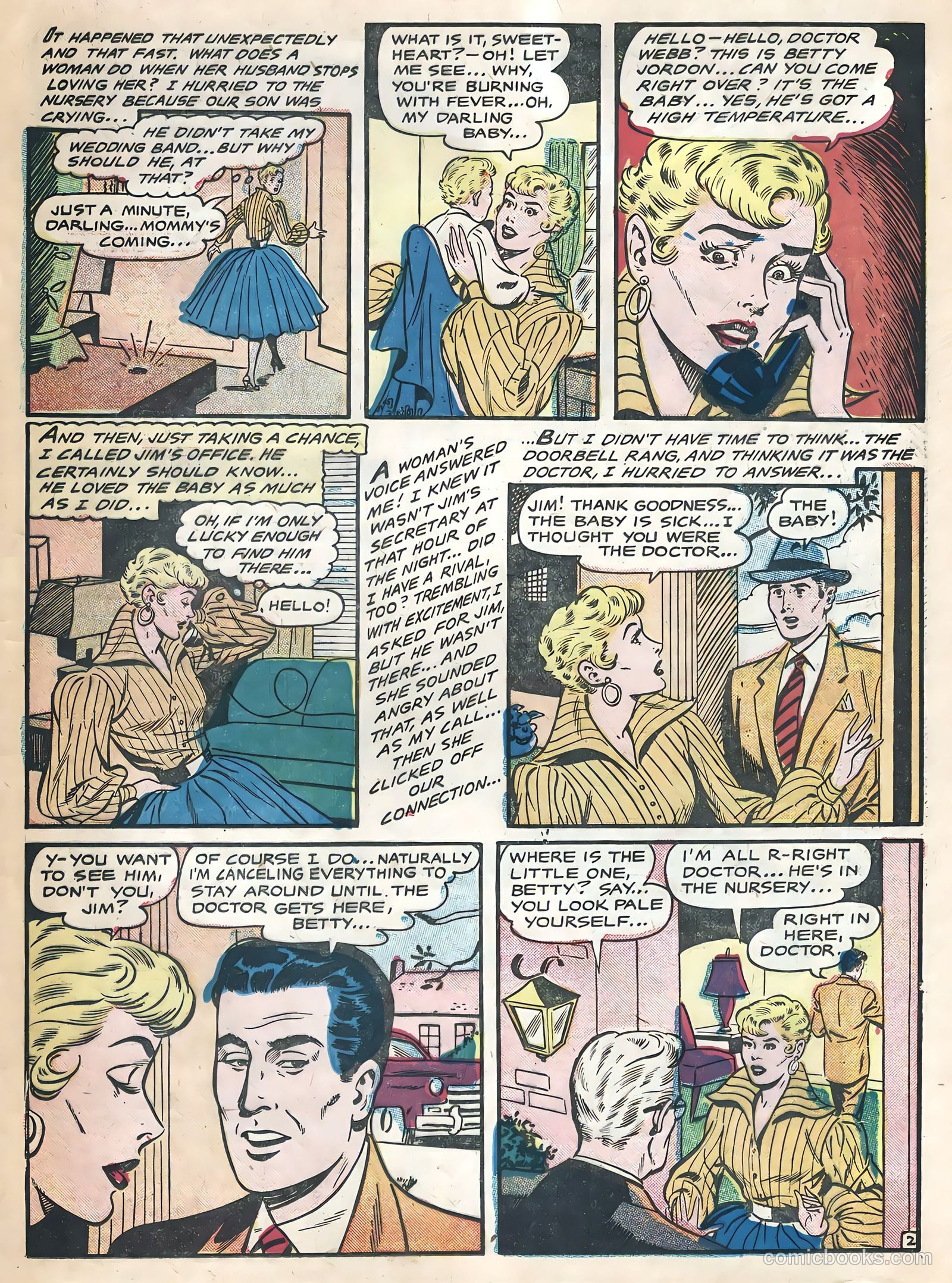 All True Romance #30 (1957) — page 21 of 36