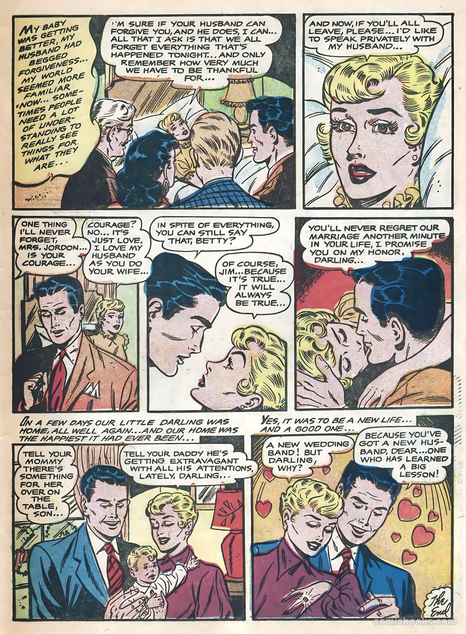 All True Romance #30 (1957) — page 25 of 36