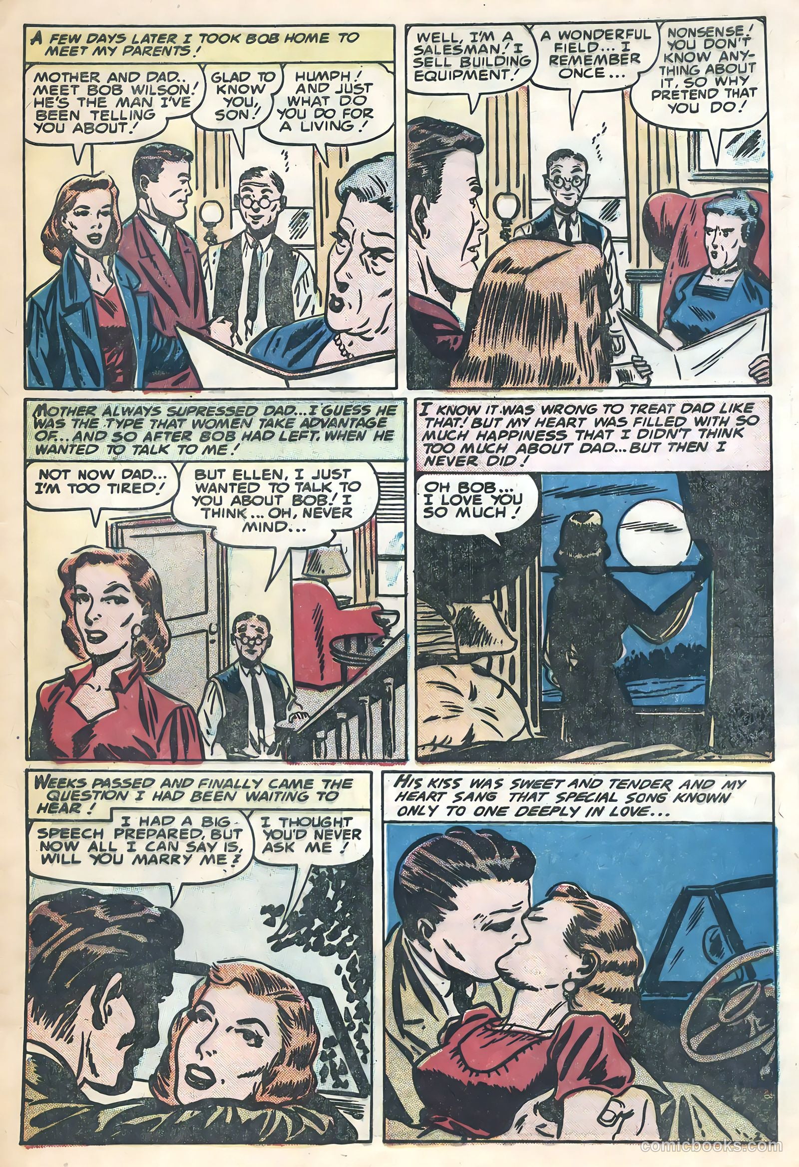 All True Romance #30 (1957) — page 29 of 36