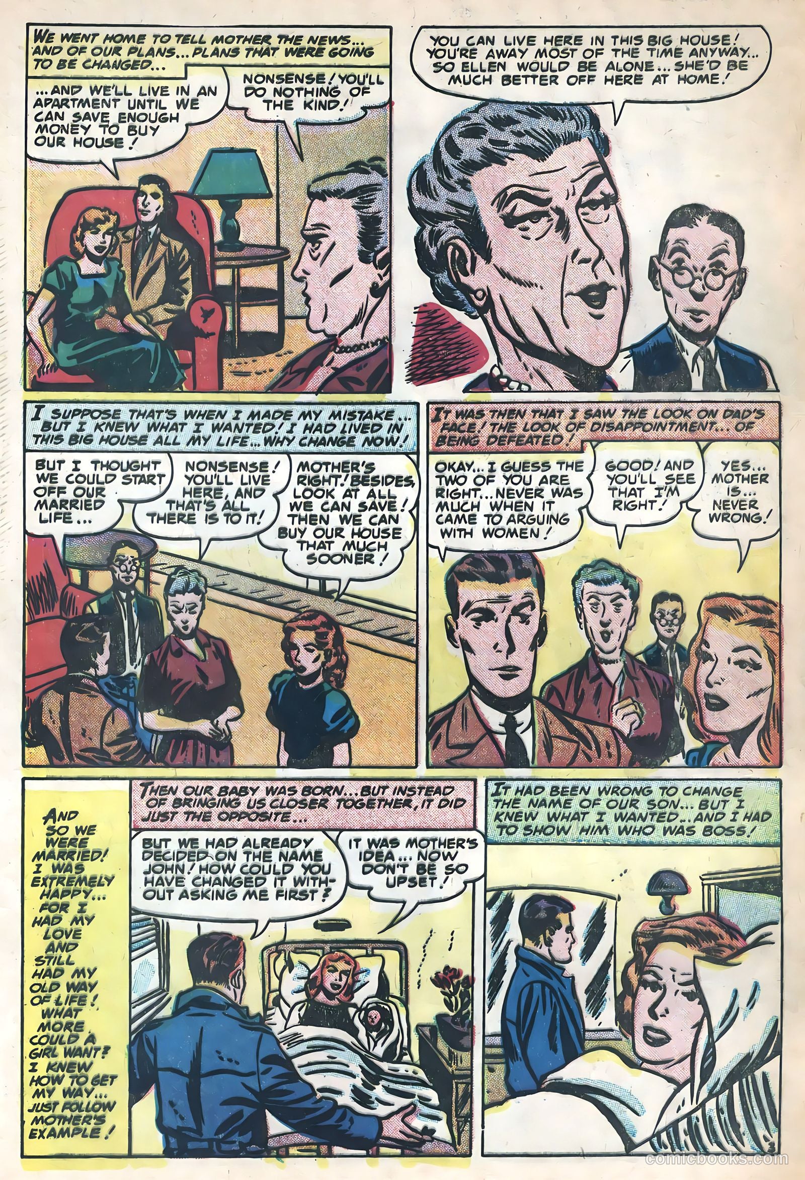 All True Romance #30 (1957) — page 30 of 36