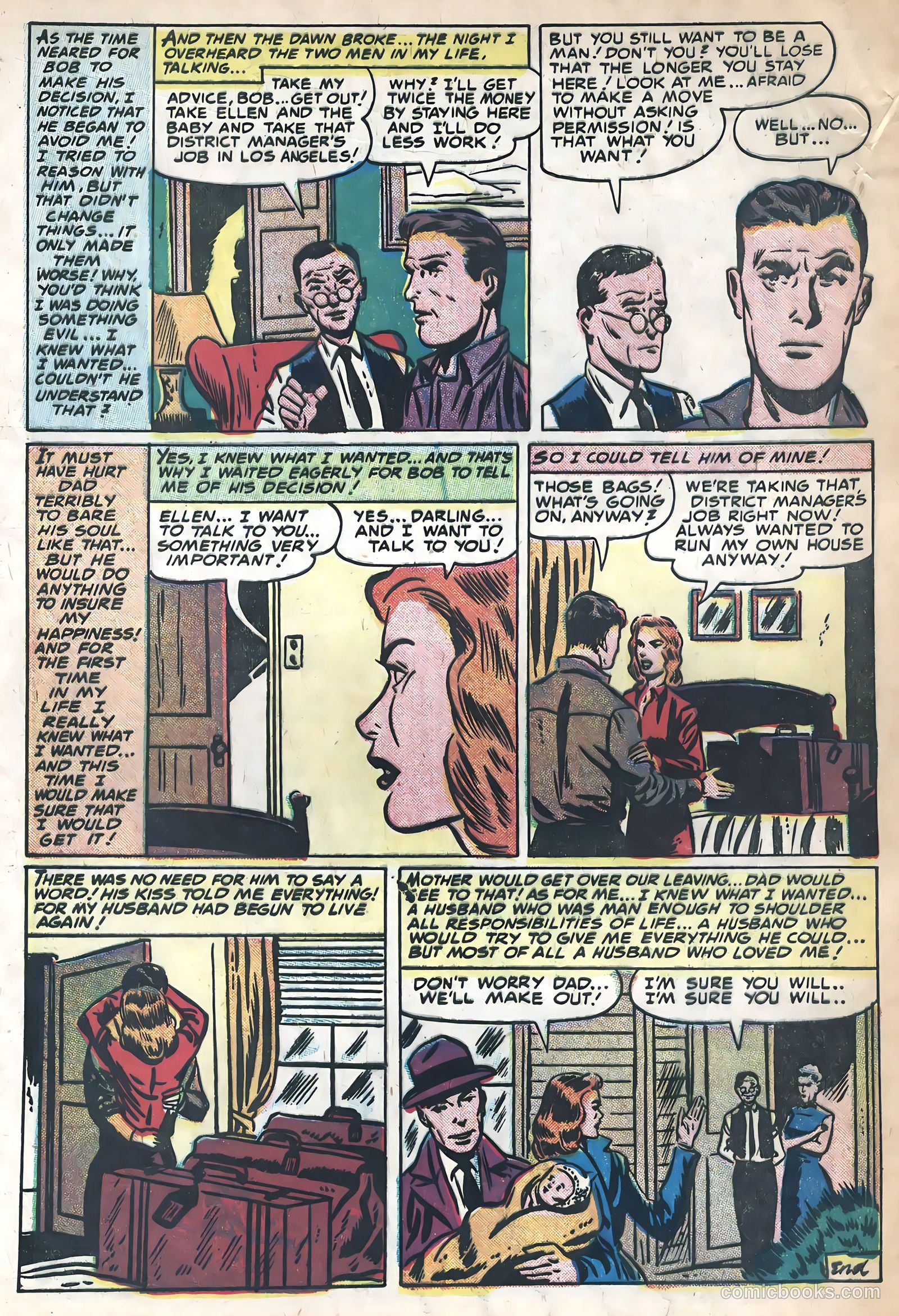 All True Romance #30 (1957) — page 34 of 36