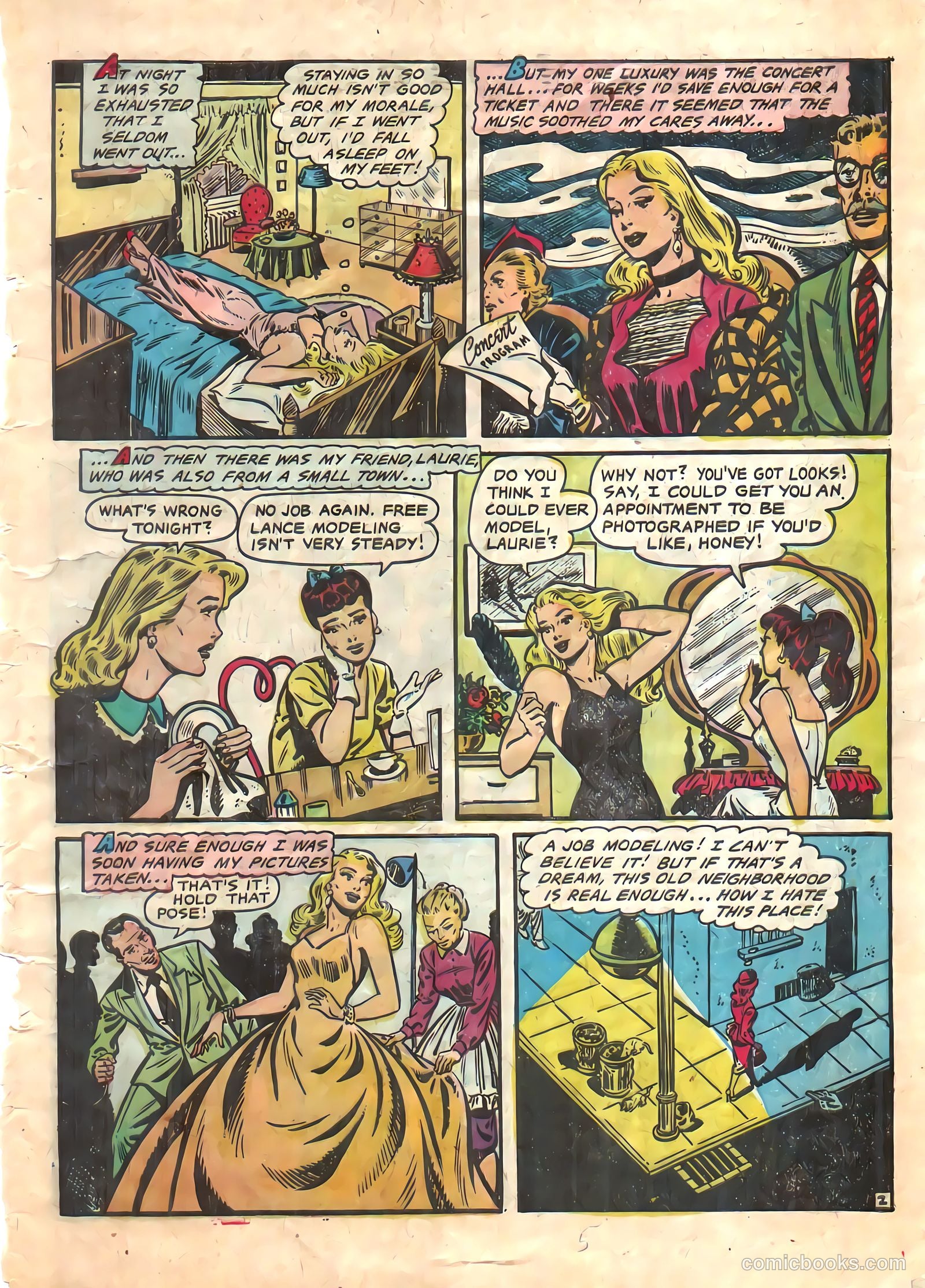 All True Romance #33 (1958) — page 5 of 36