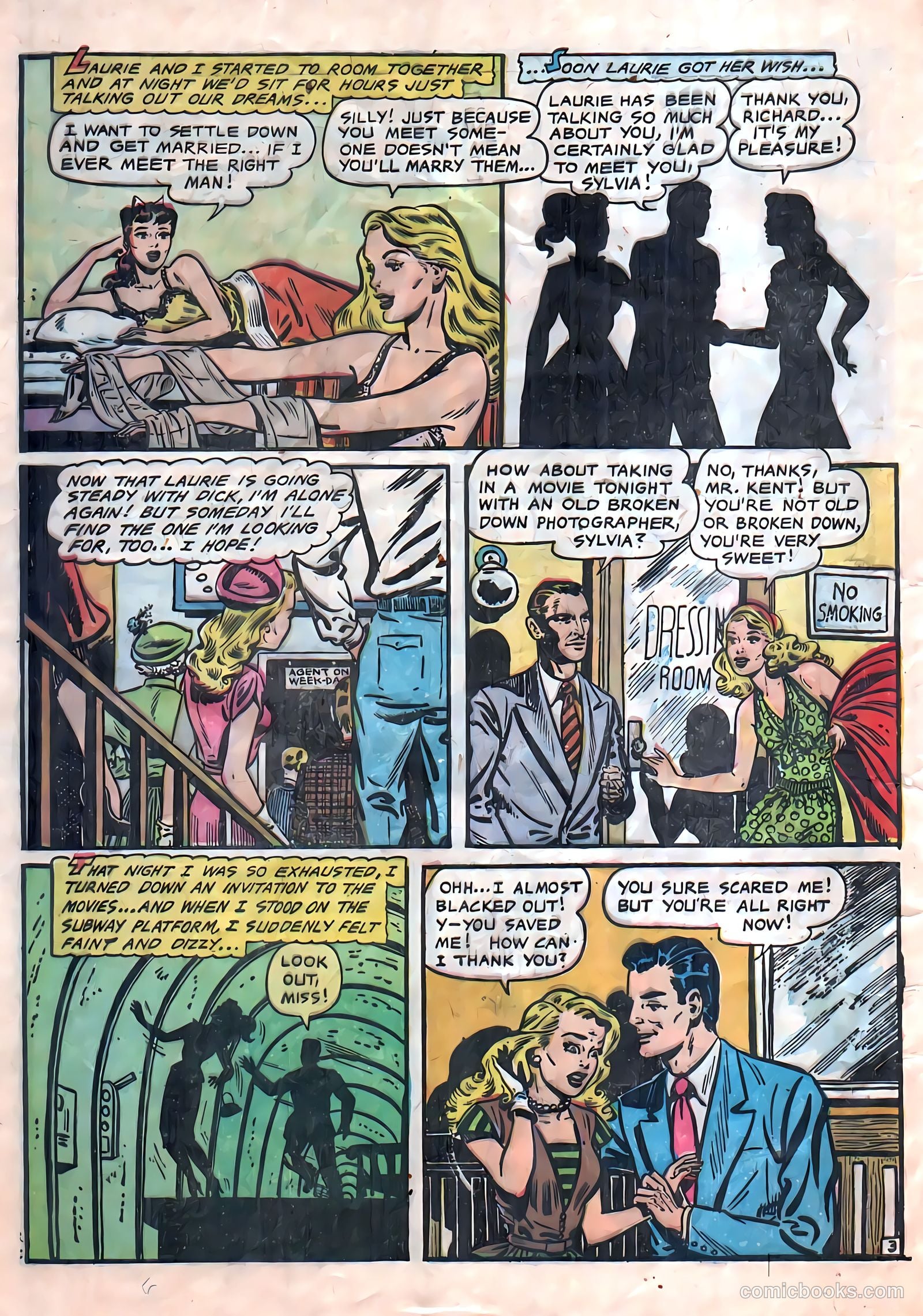 All True Romance #33 (1958) — page 6 of 36