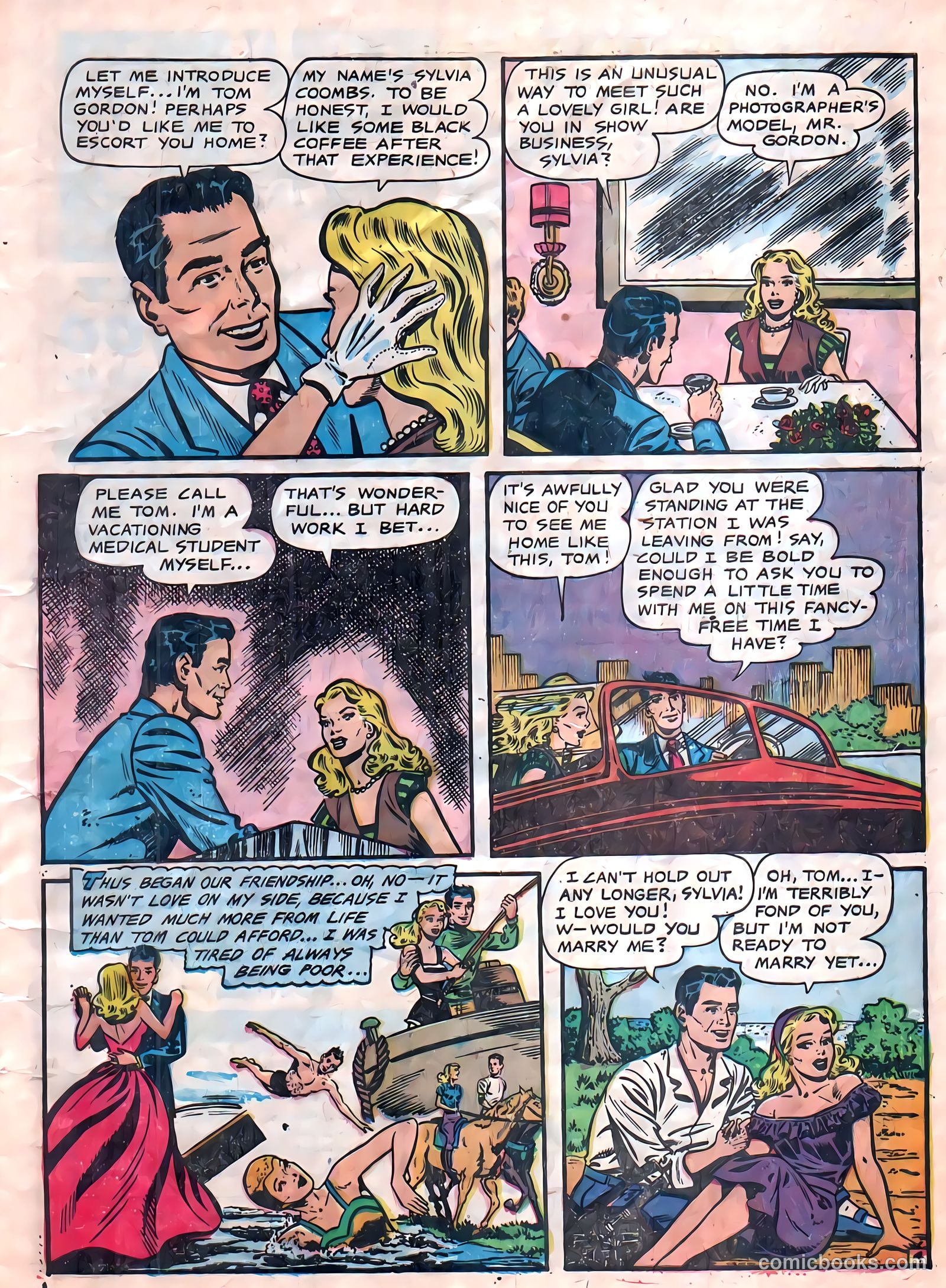 All True Romance #33 (1958) — page 7 of 36