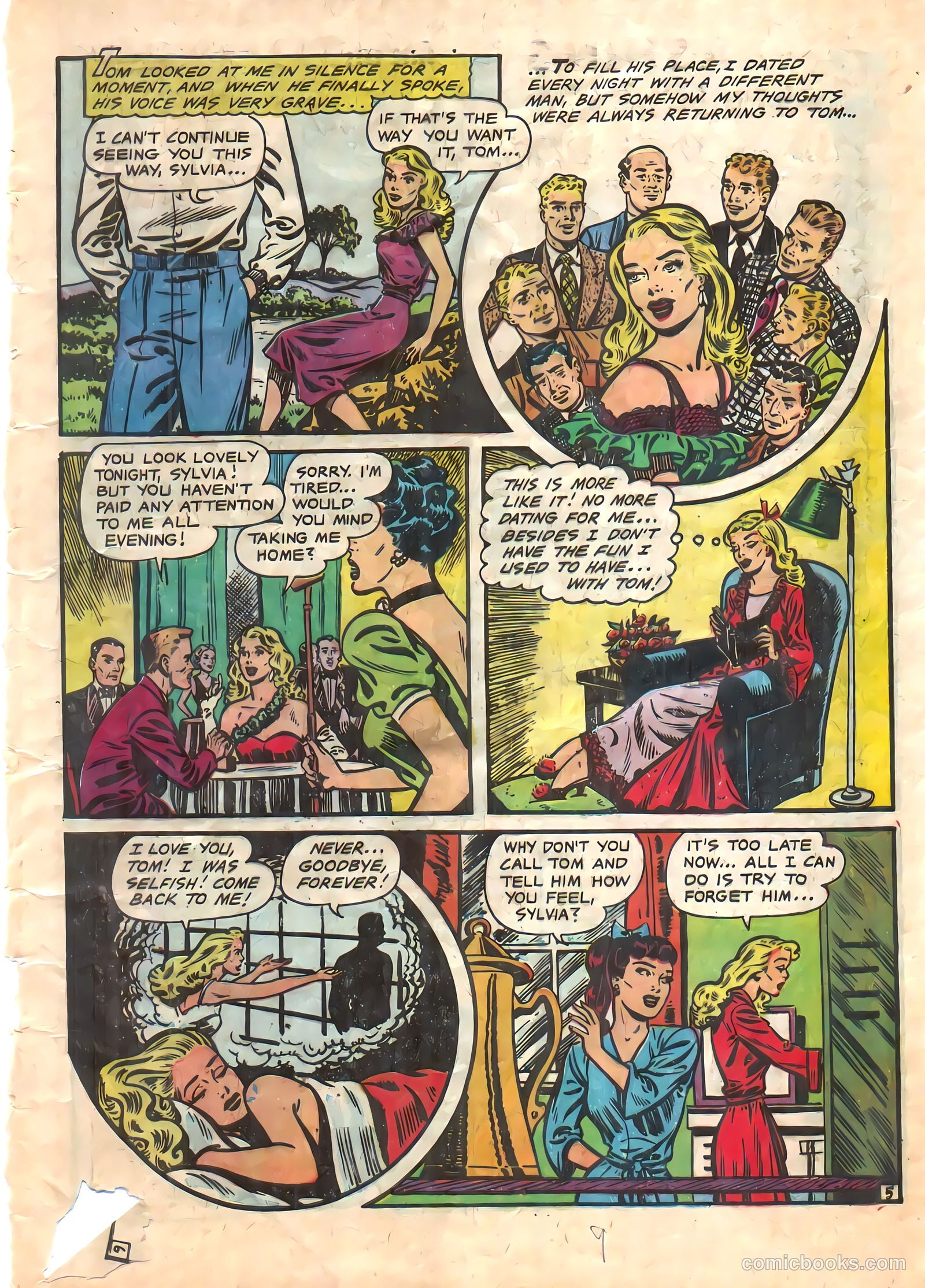 All True Romance #33 (1958) — page 9 of 36