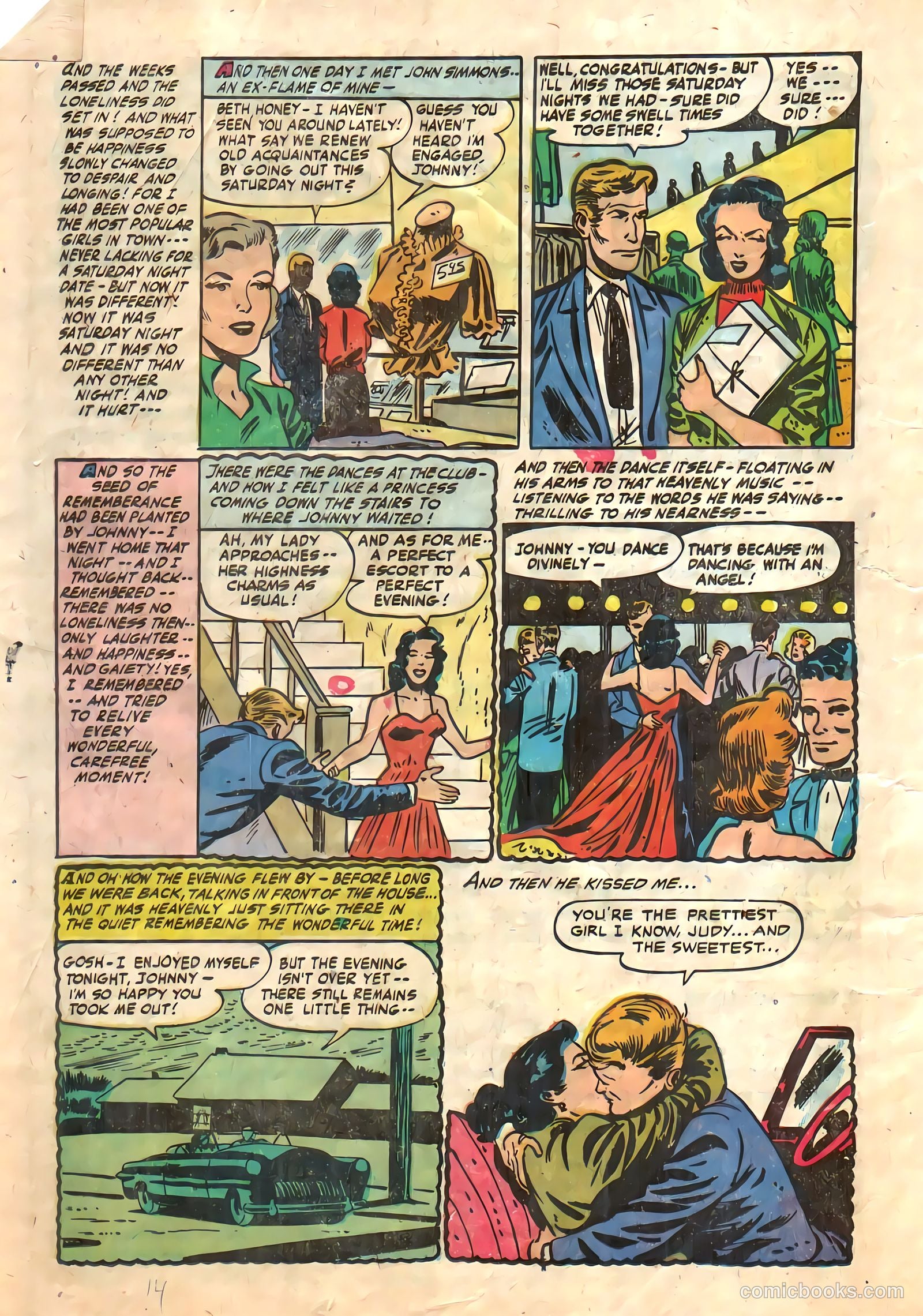 All True Romance #33 (1958) — page 14 of 36