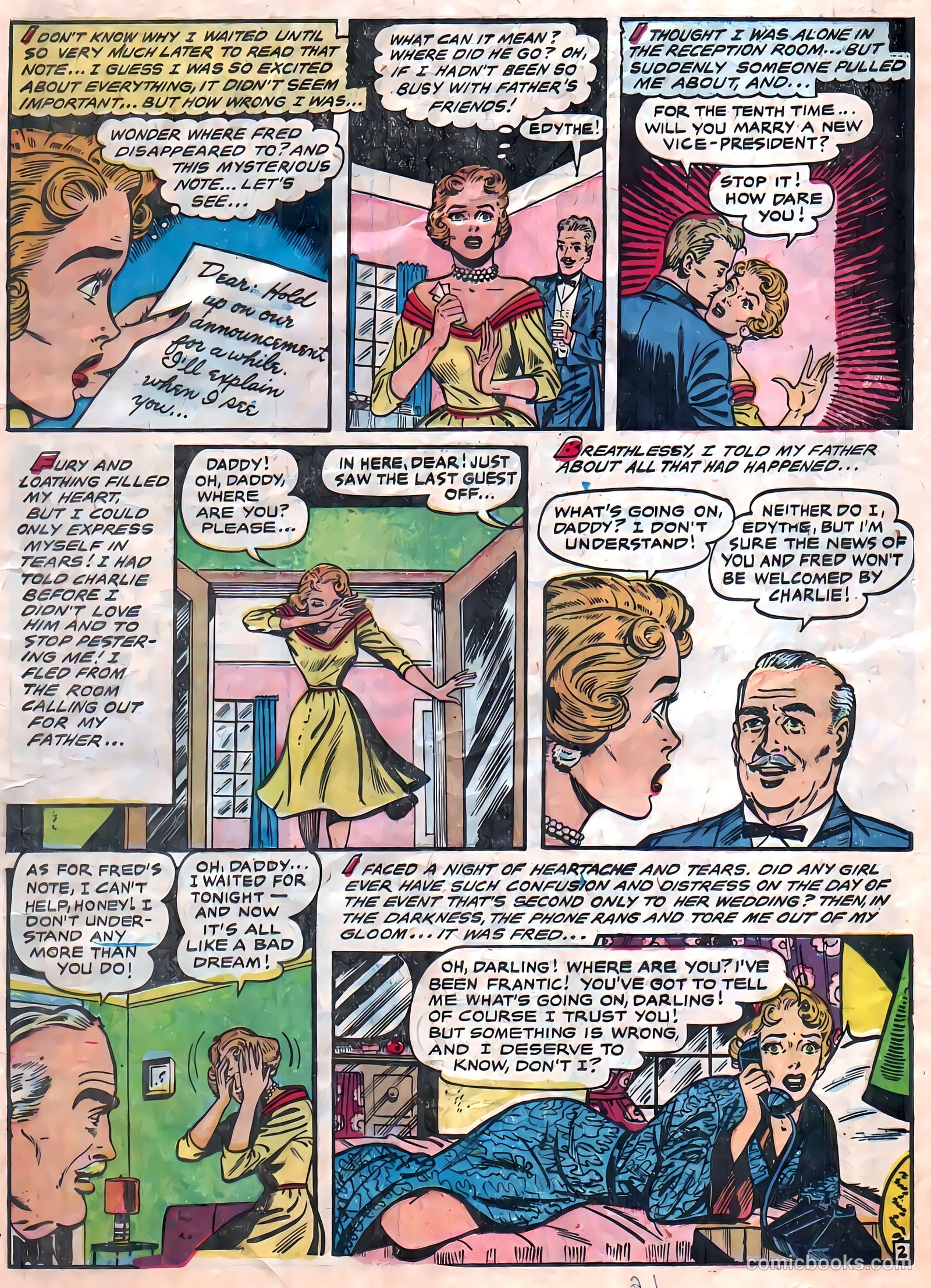 All True Romance #33 (1958) — page 21 of 36