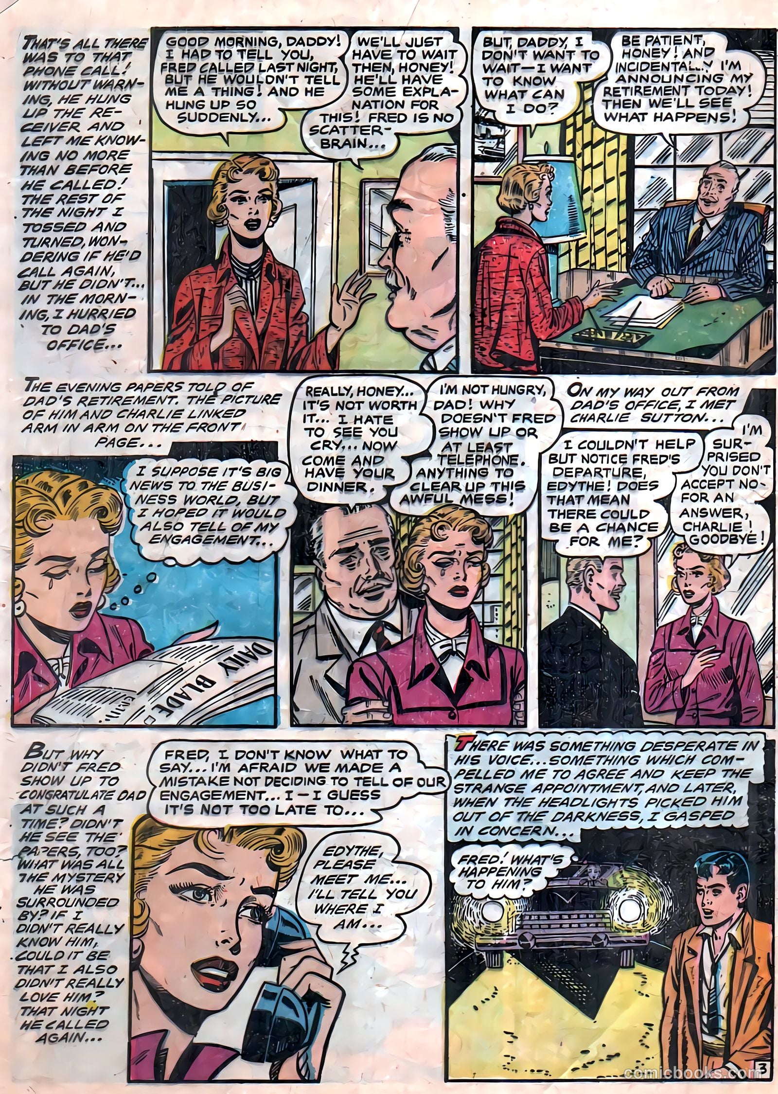 All True Romance #33 (1958) — page 22 of 36