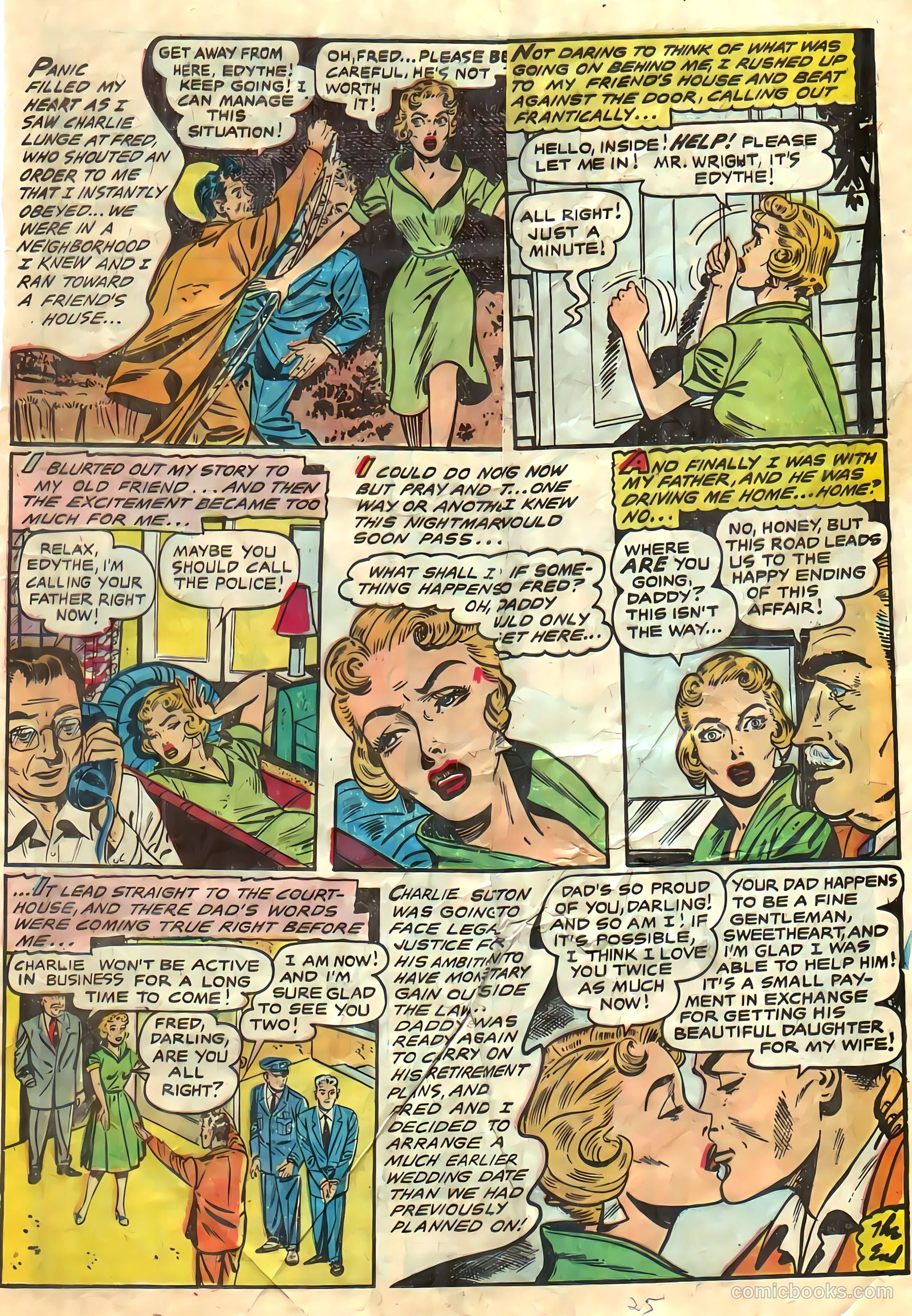 All True Romance #33 (1958) — page 25 of 36
